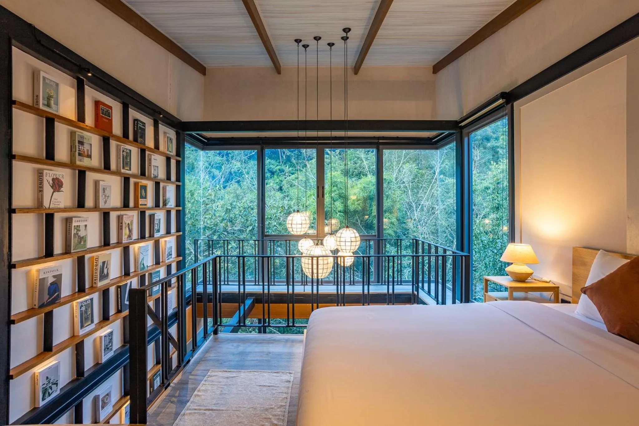 Bed in The Stream House