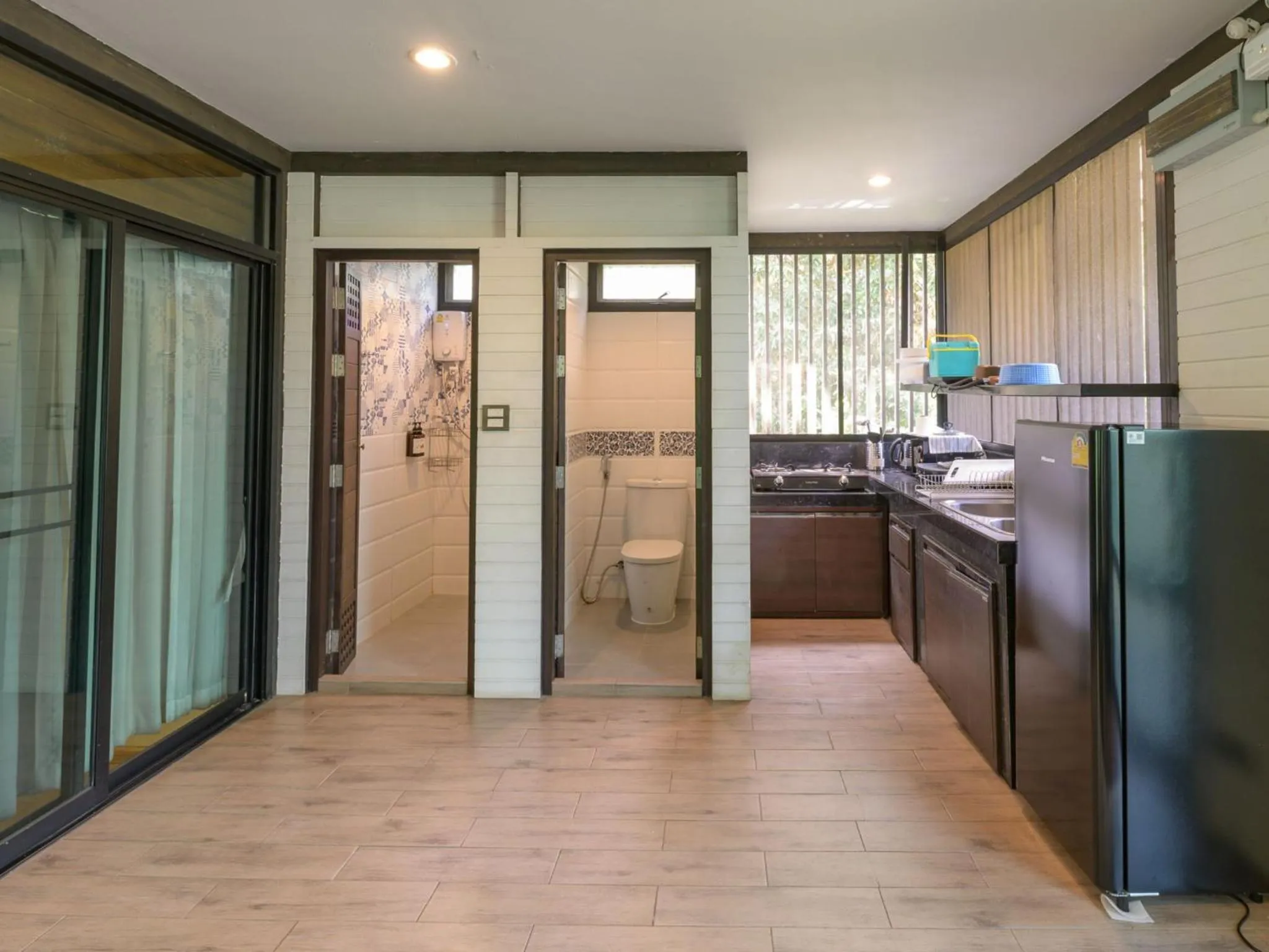 kitchen in The Stream House