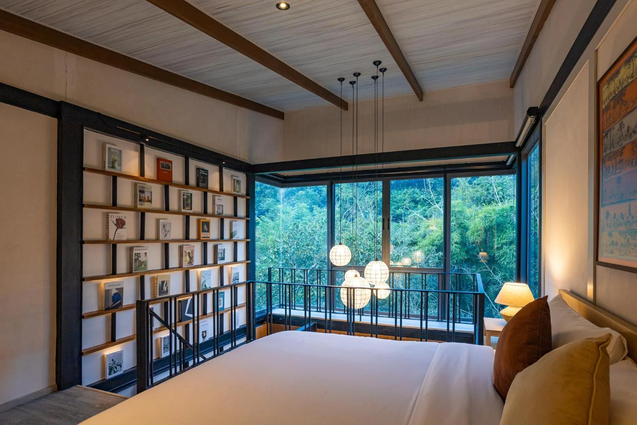 Bed in The Stream House