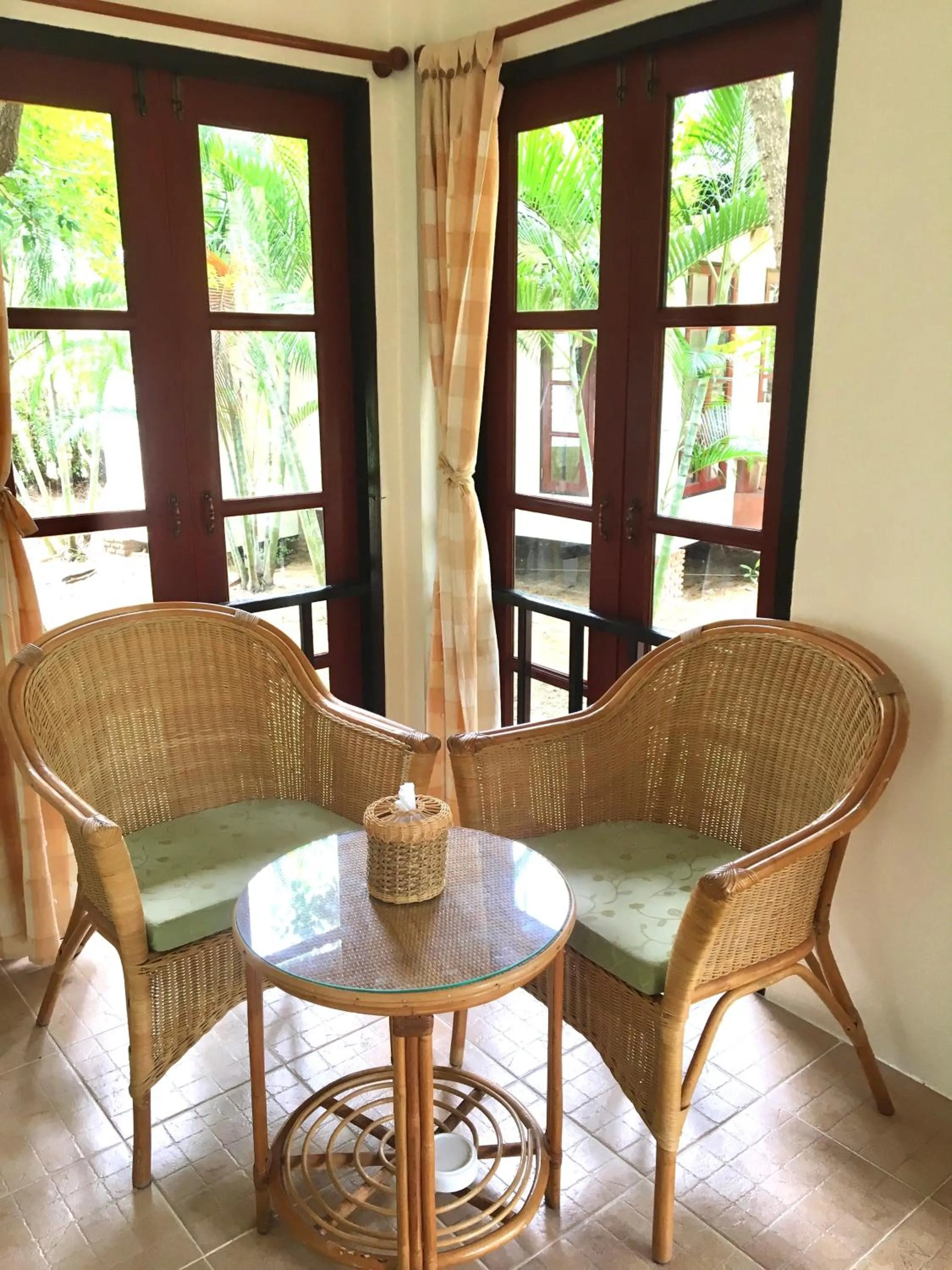 Seating area in Suan Bankrut Beach Resort