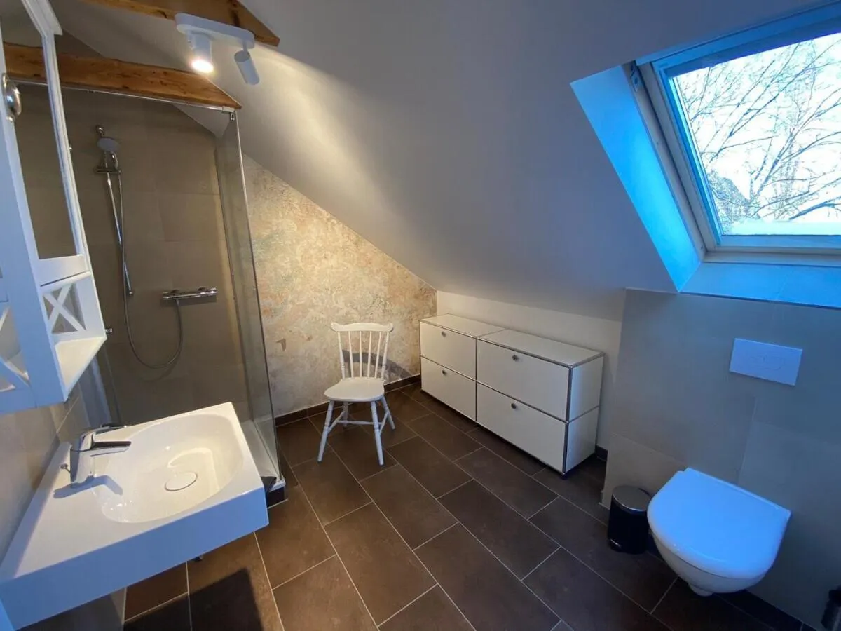 Bathroom in Ferienhaus Chemnitz