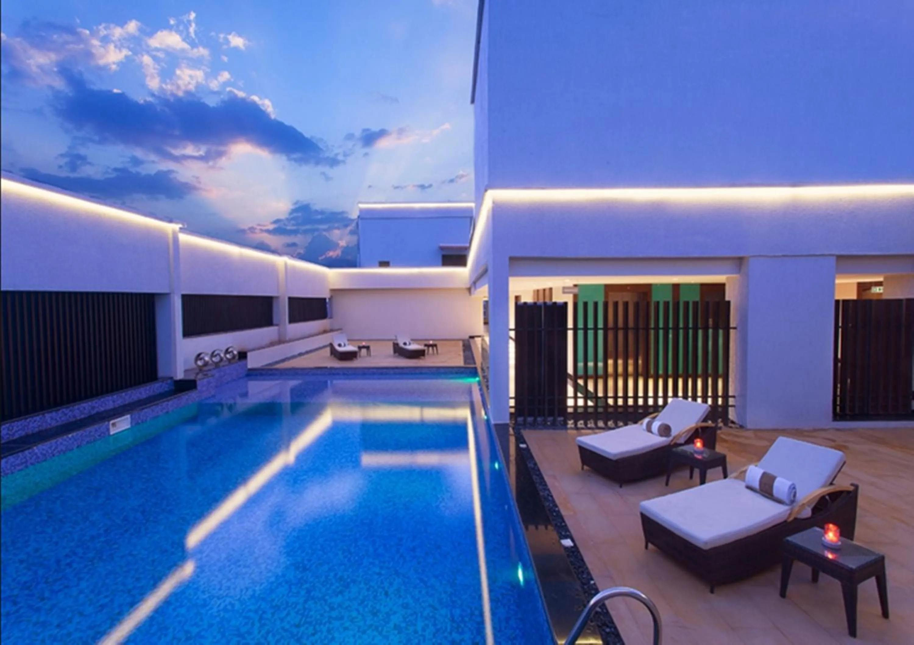 Swimming pool in HYCINTH Hotels