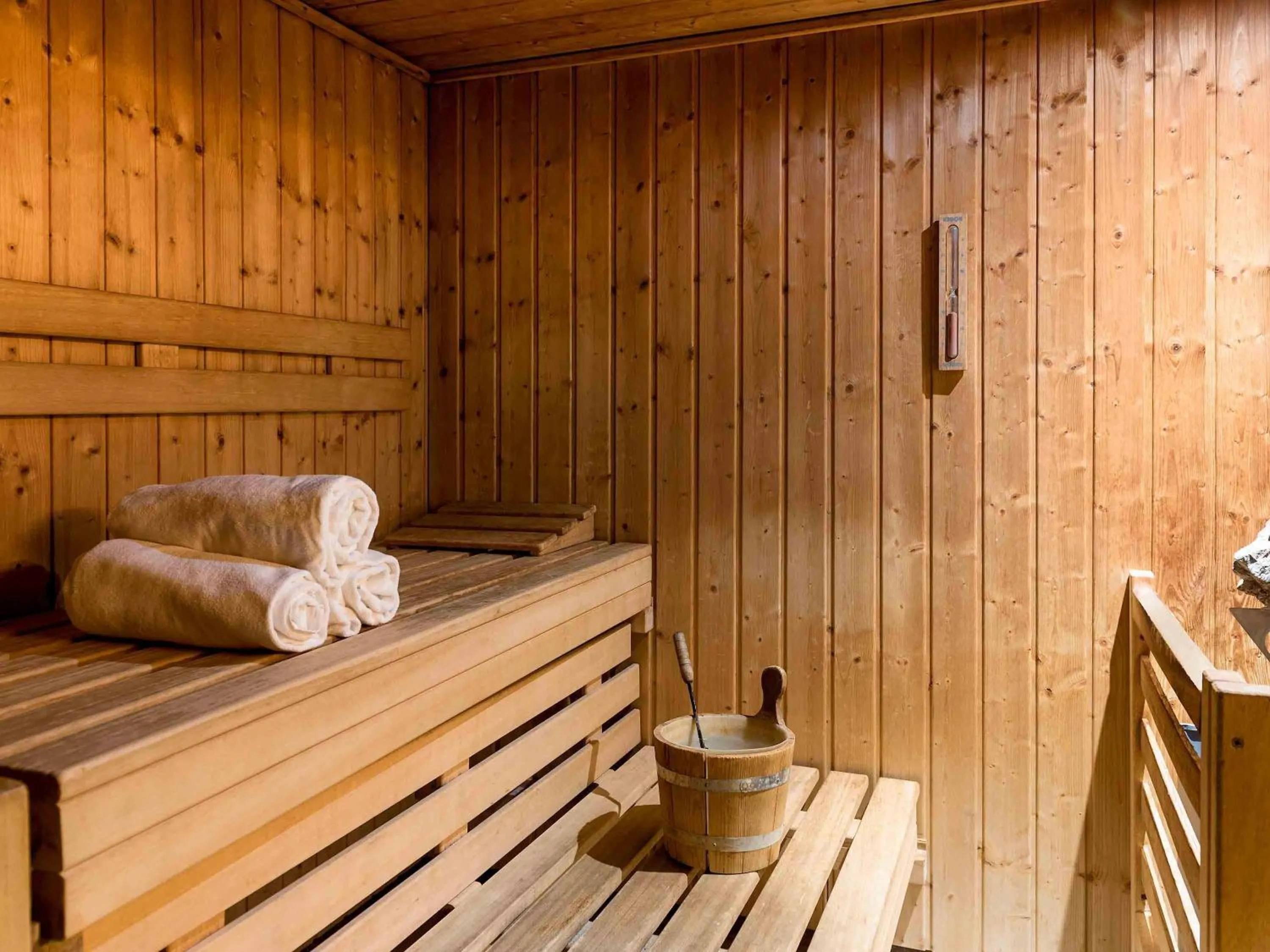 Sauna in Novotel Genève Centre
