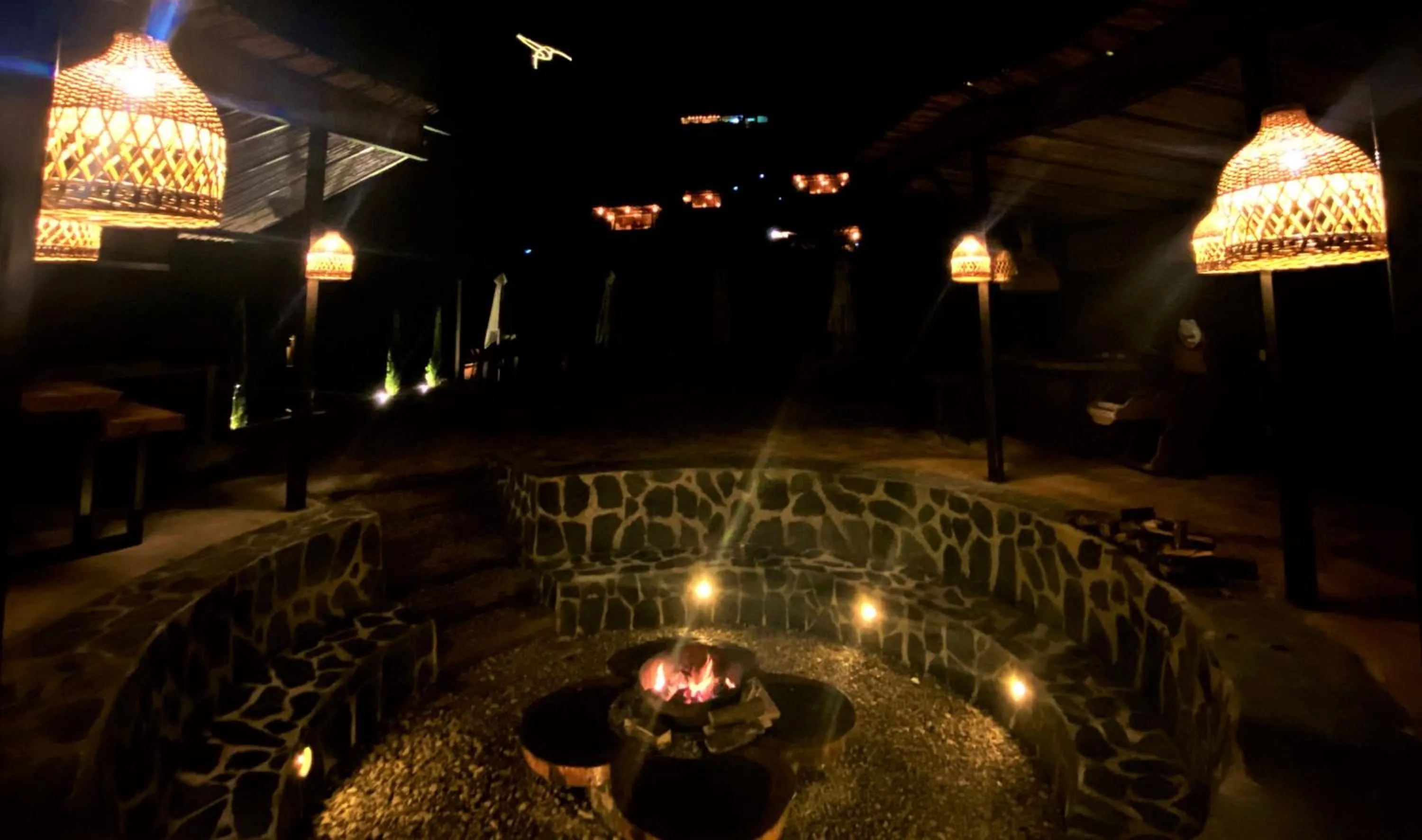 Evening entertainment in Natubri Ecohotel