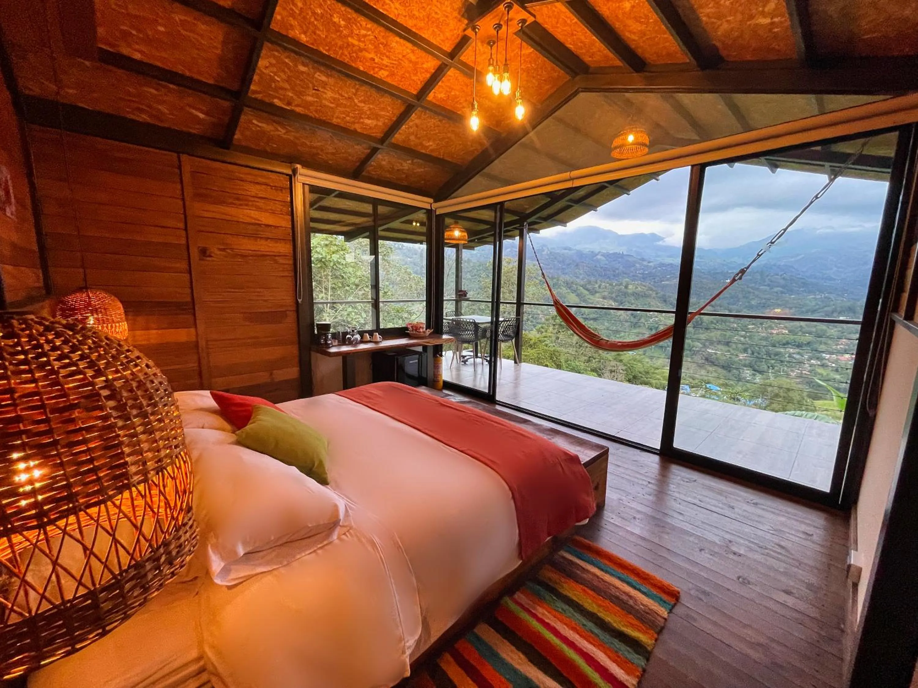 Bedroom, Bed in Natubri Ecohotel