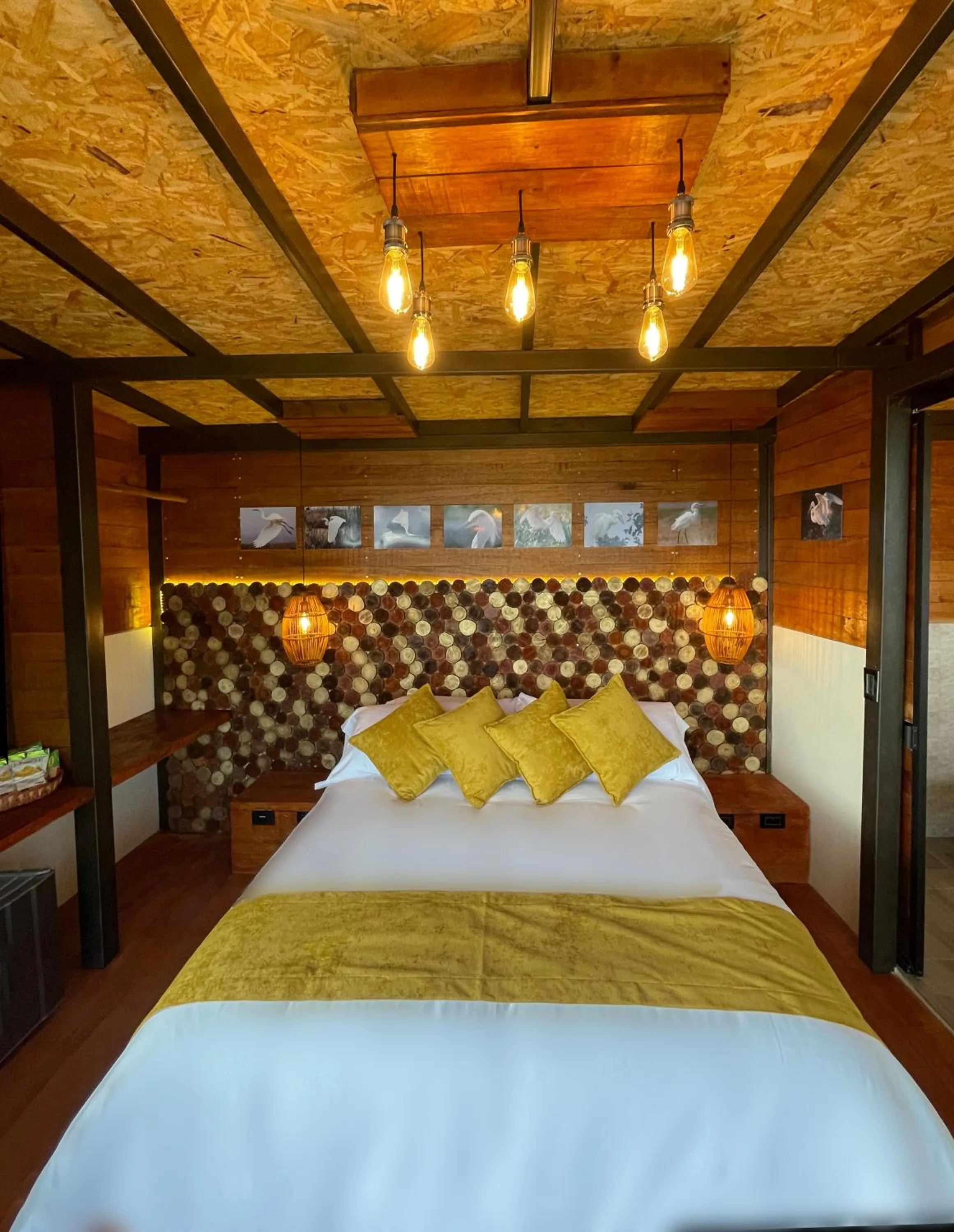 Bedroom, Bed in Natubri Ecohotel