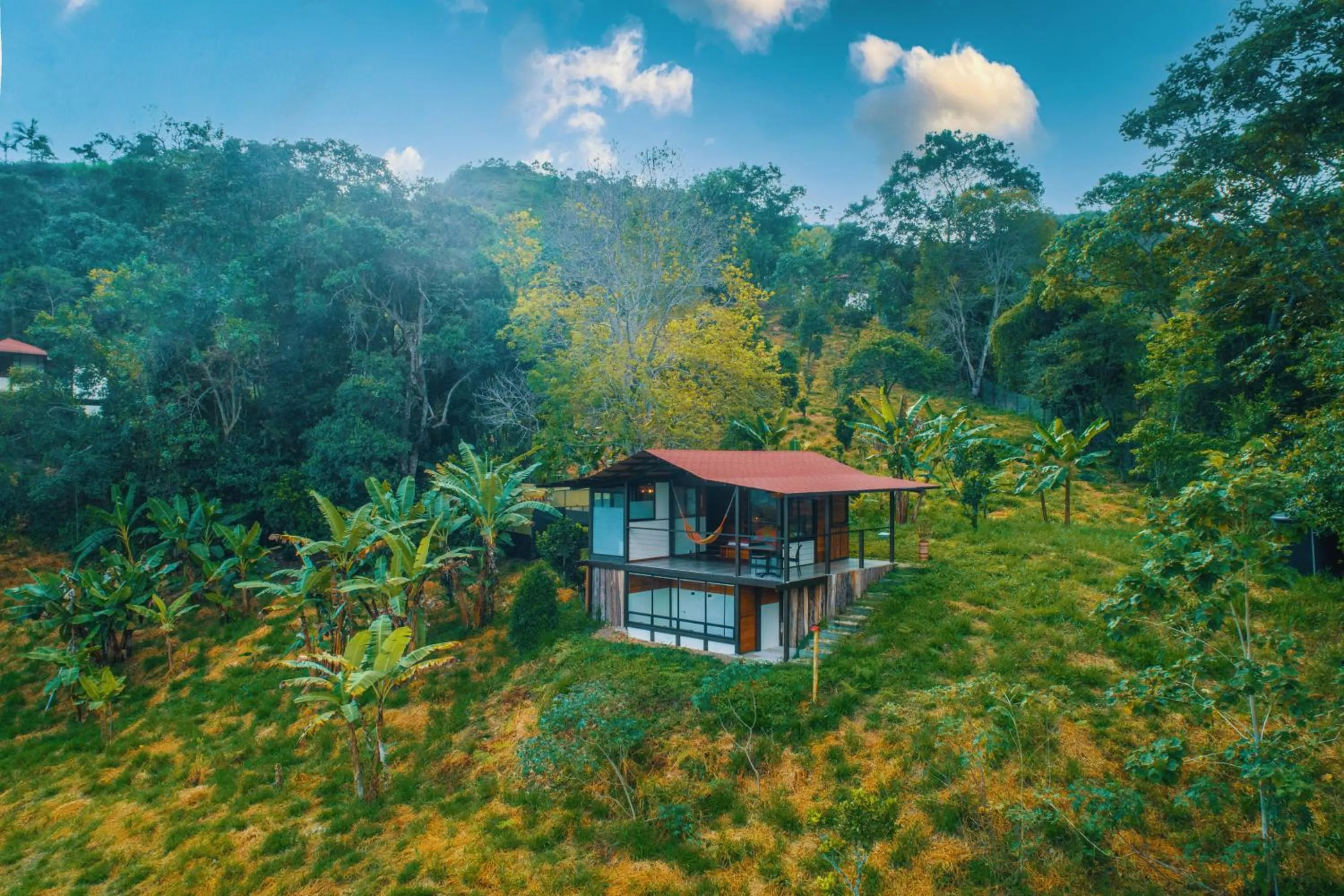 Natural landscape in Natubri Ecohotel