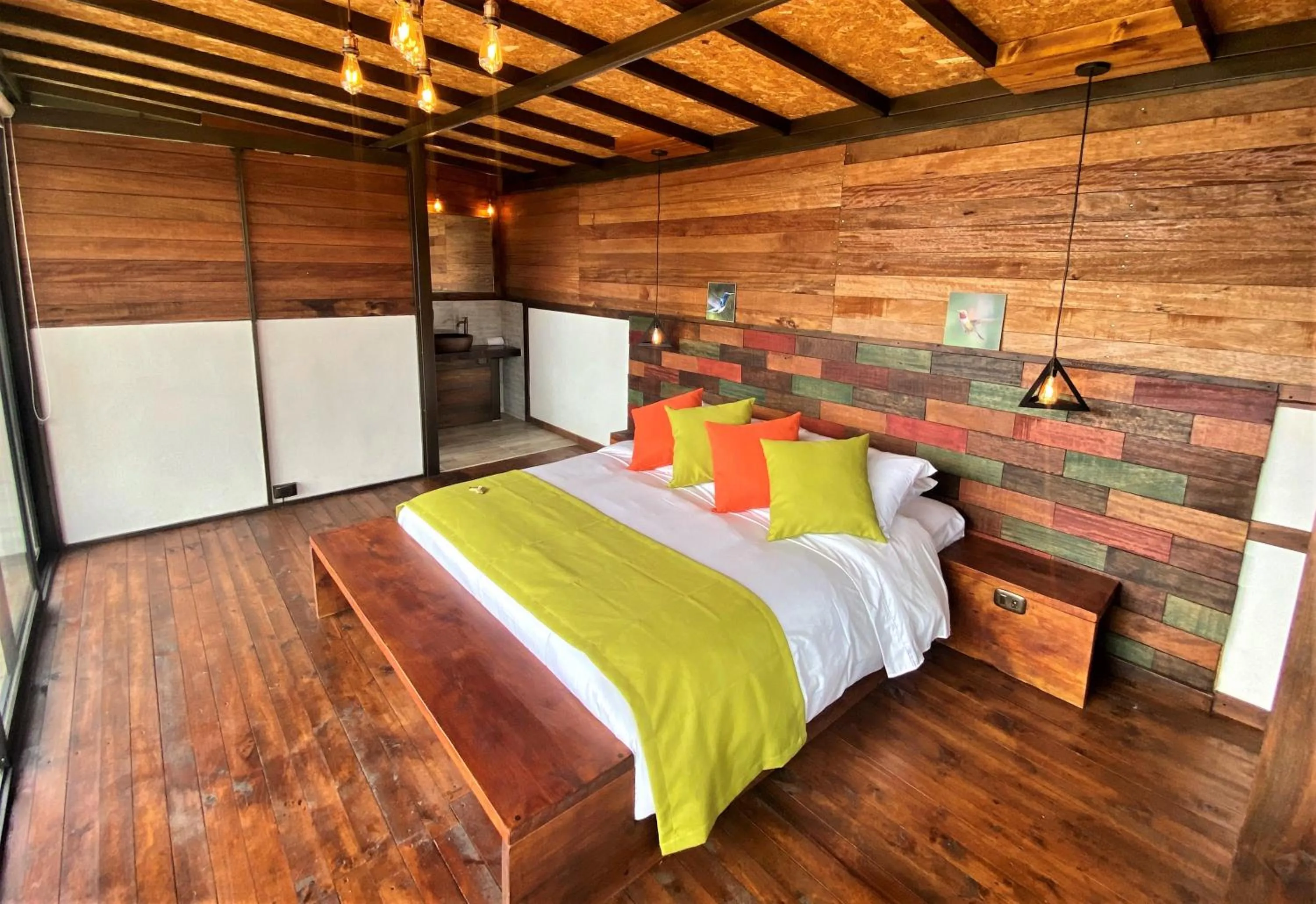Bedroom, Bed in Natubri Ecohotel