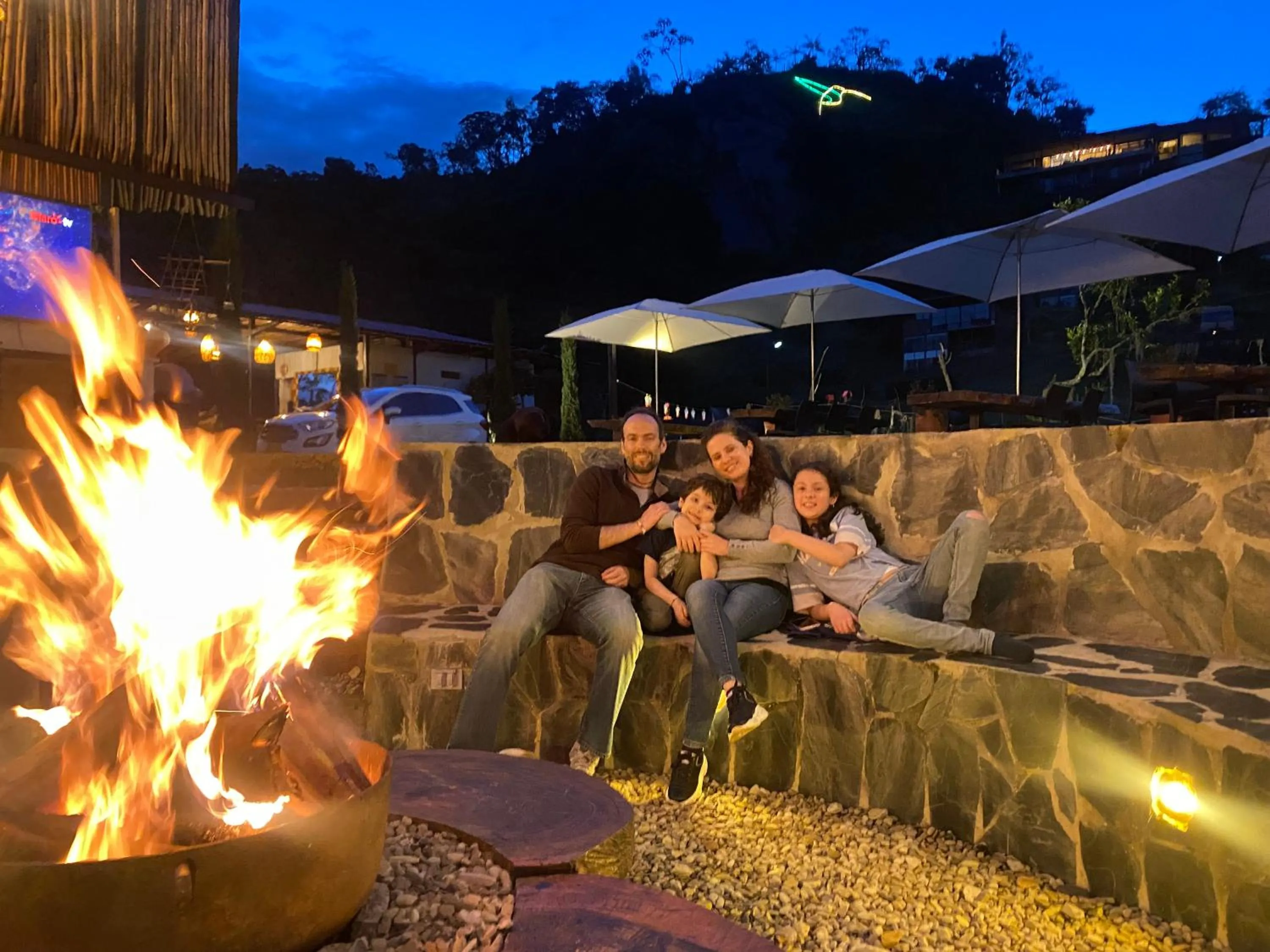 People in Natubri Ecohotel