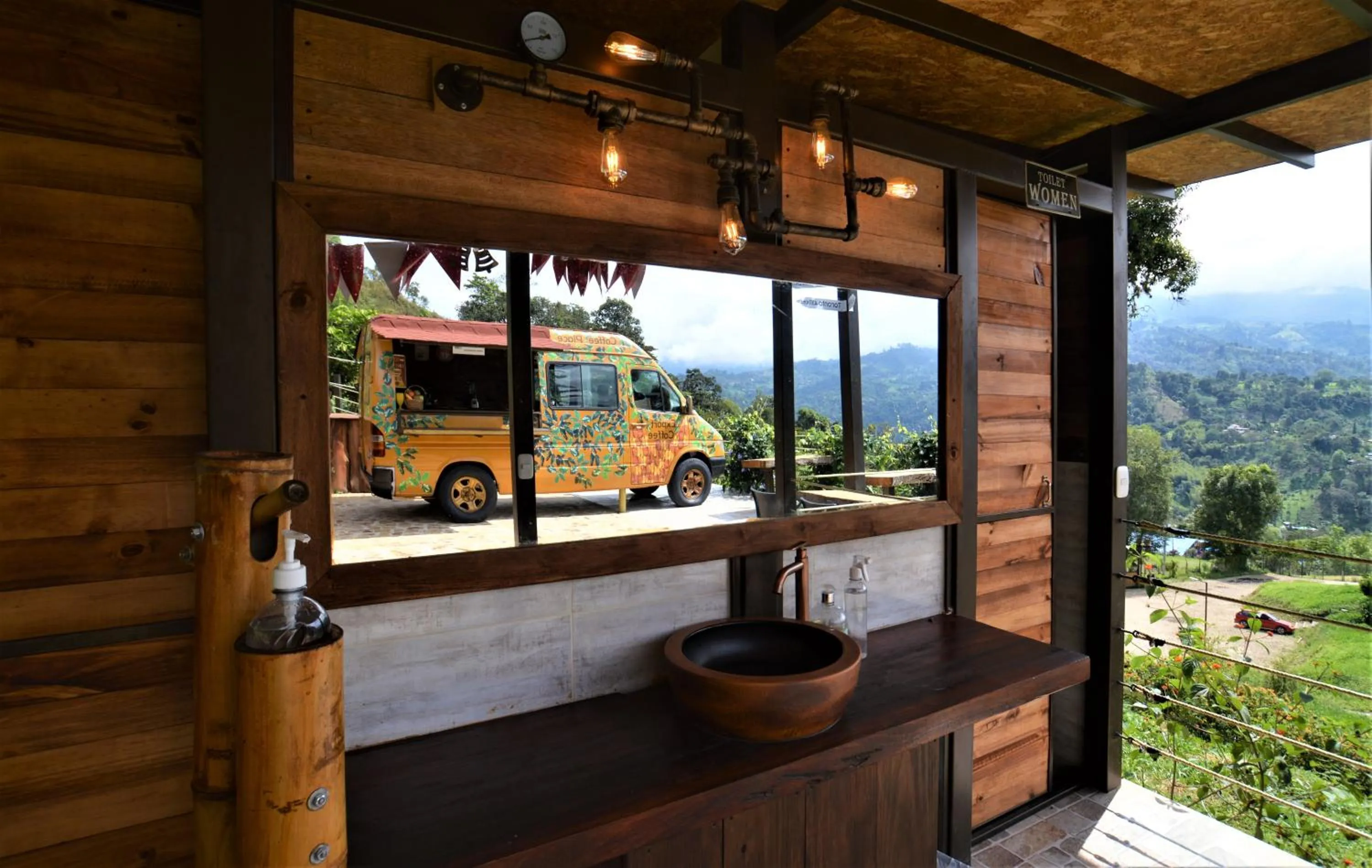 Spring in Natubri Ecohotel