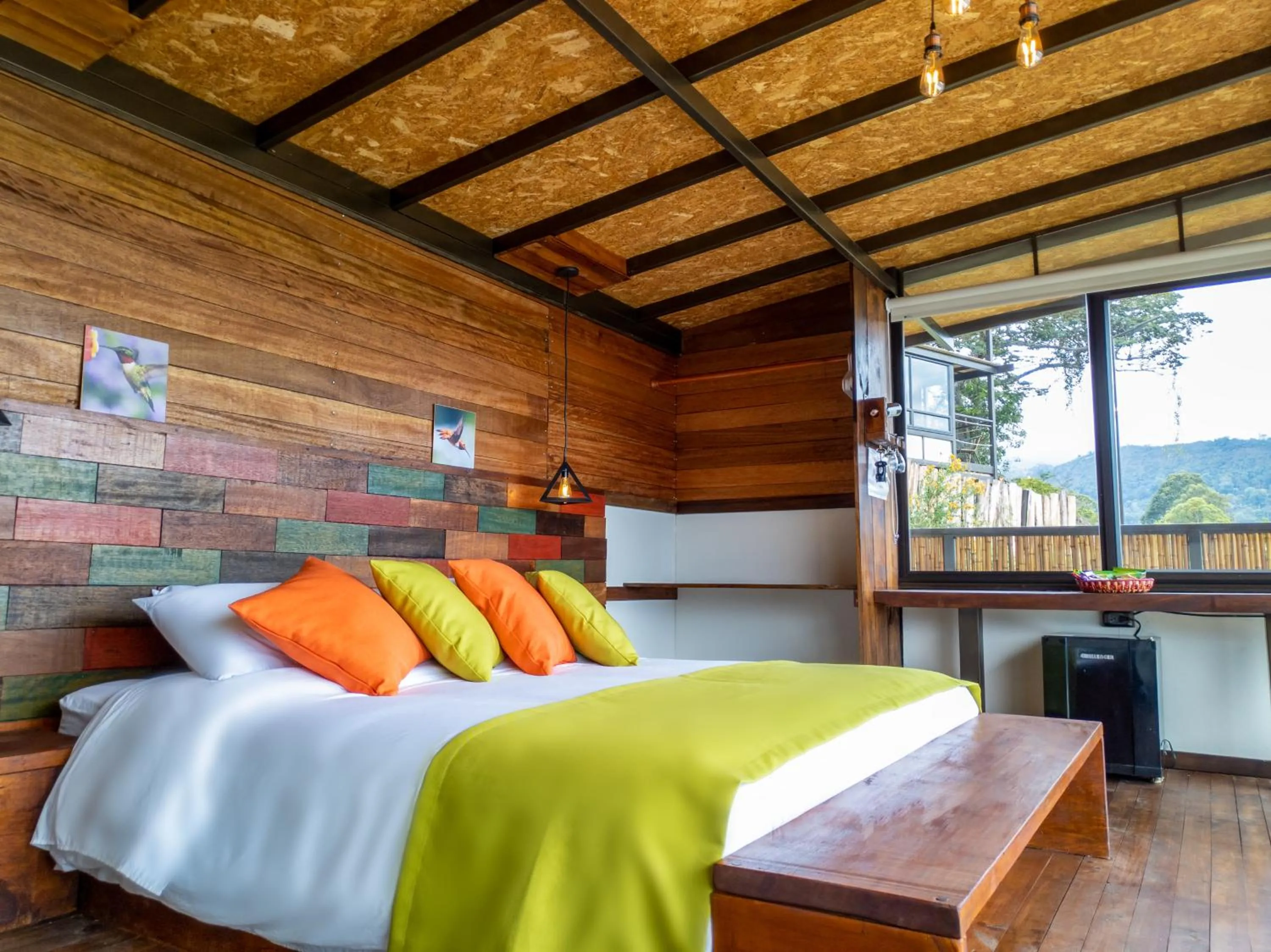 Bedroom, Bed in Natubri Ecohotel