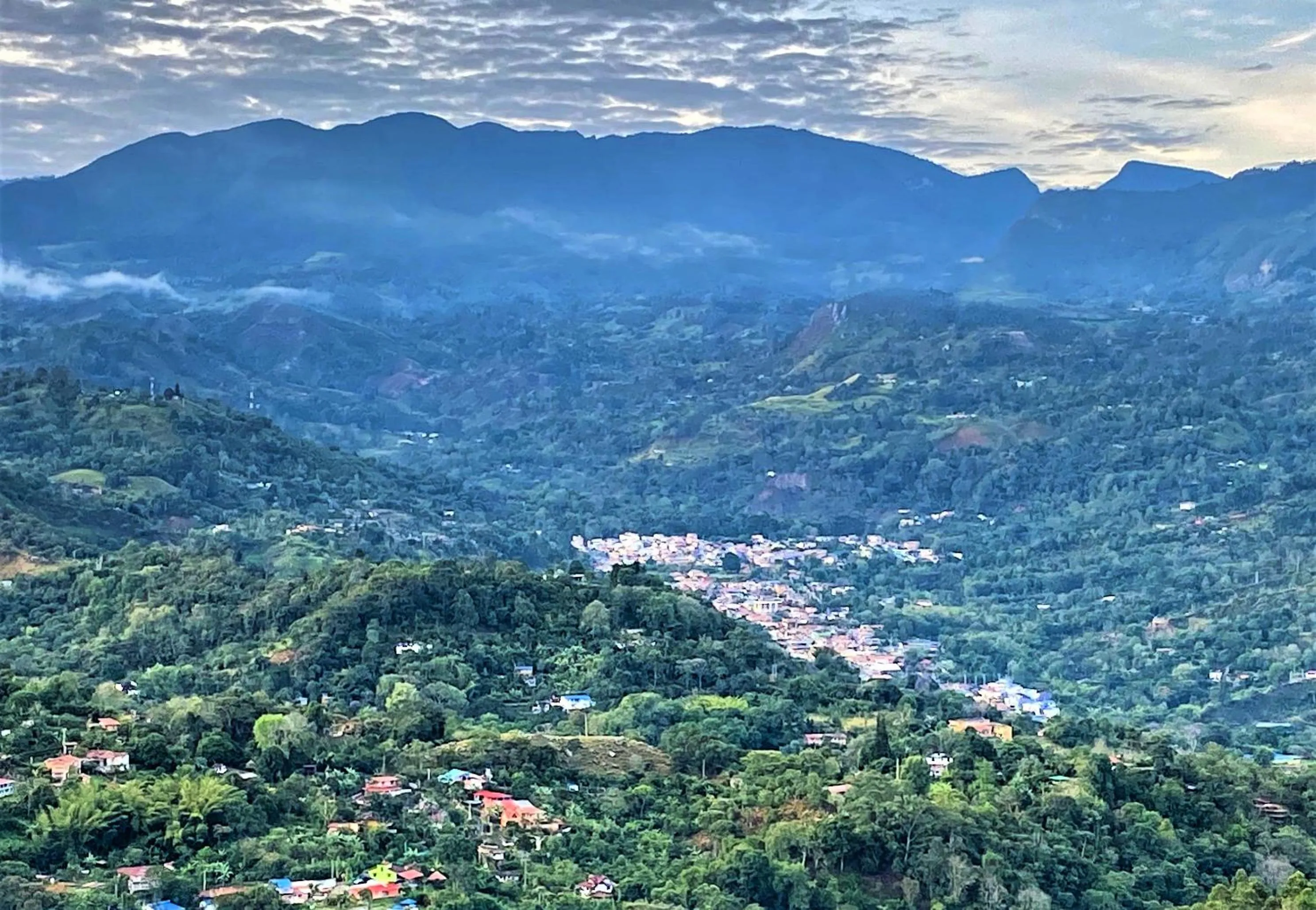 Mountain view in Natubri Ecohotel