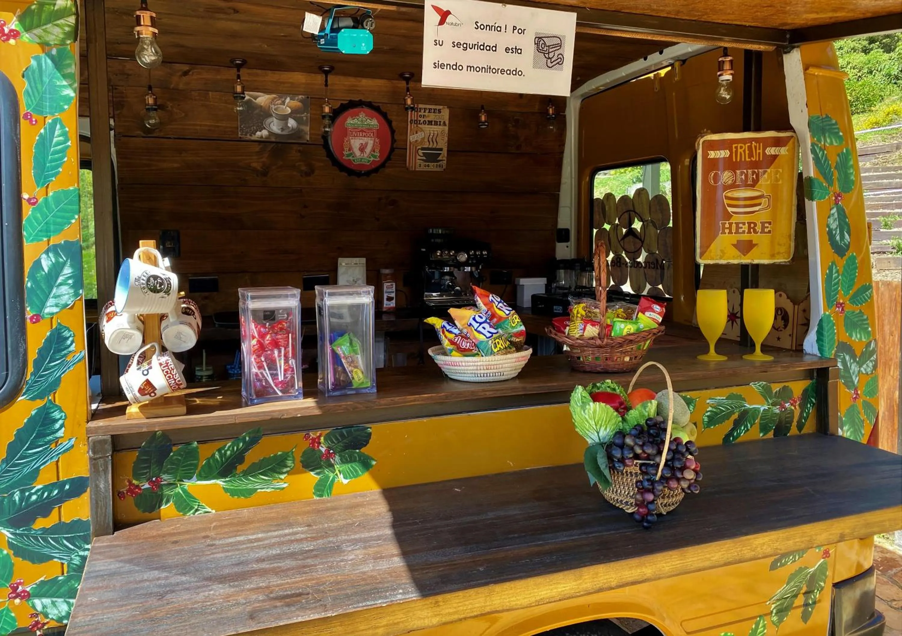 Food and drinks in Natubri Ecohotel