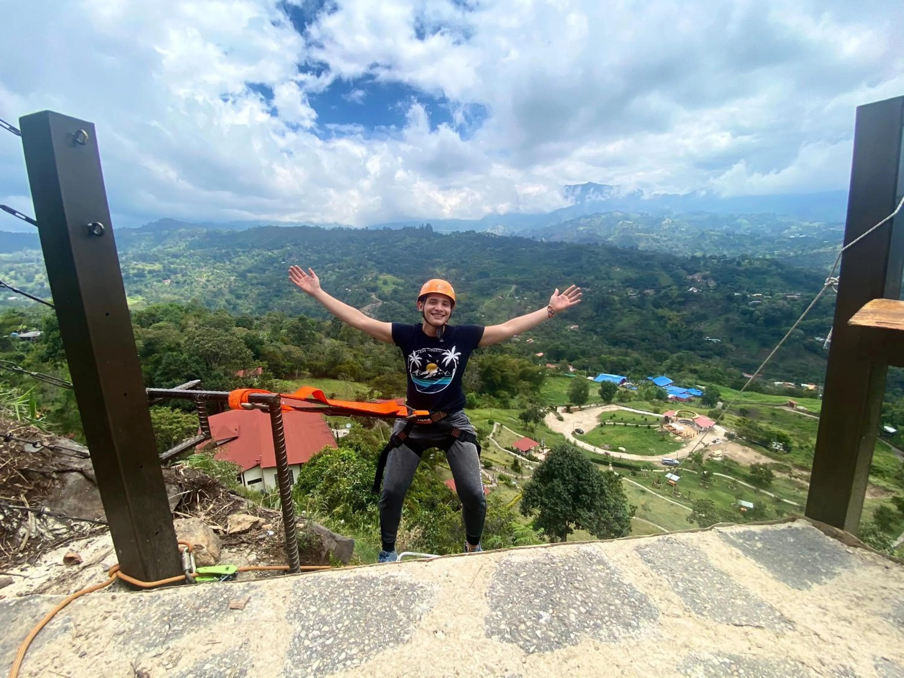 group of guests in Natubri Ecohotel