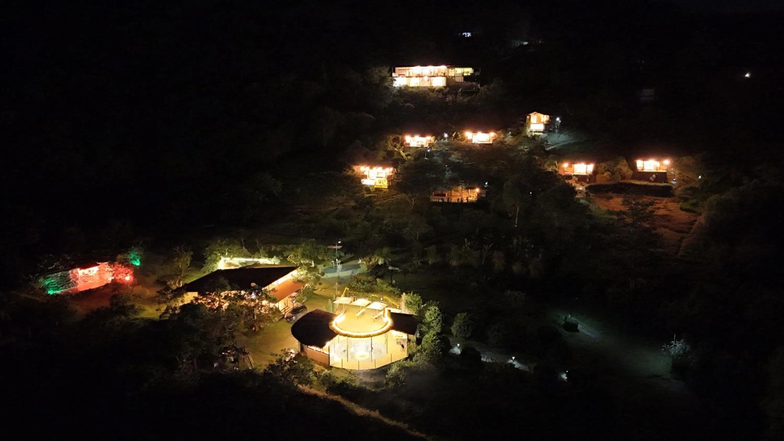Bird's eye view in Natubri Ecohotel