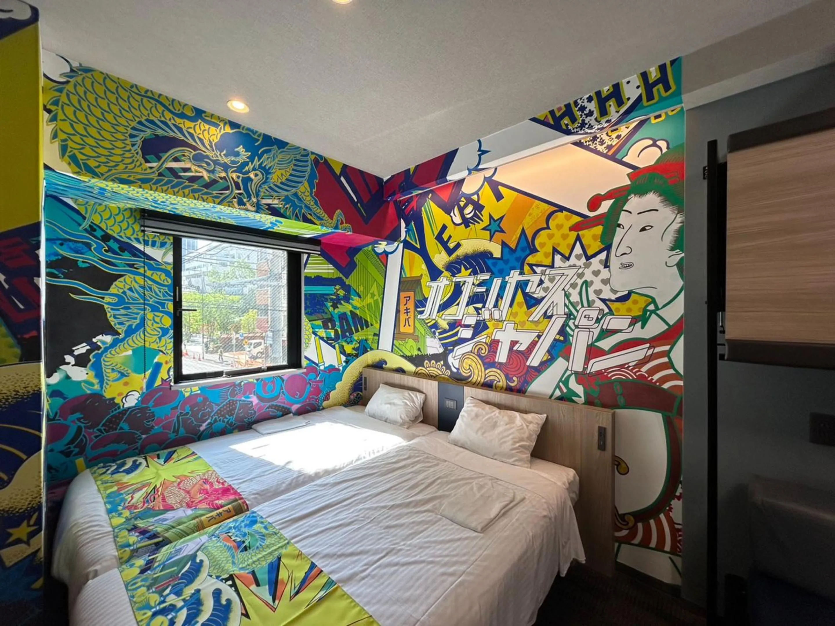 Photo of the whole room, Bed in MONday Apart Asakusabashi Akihabara