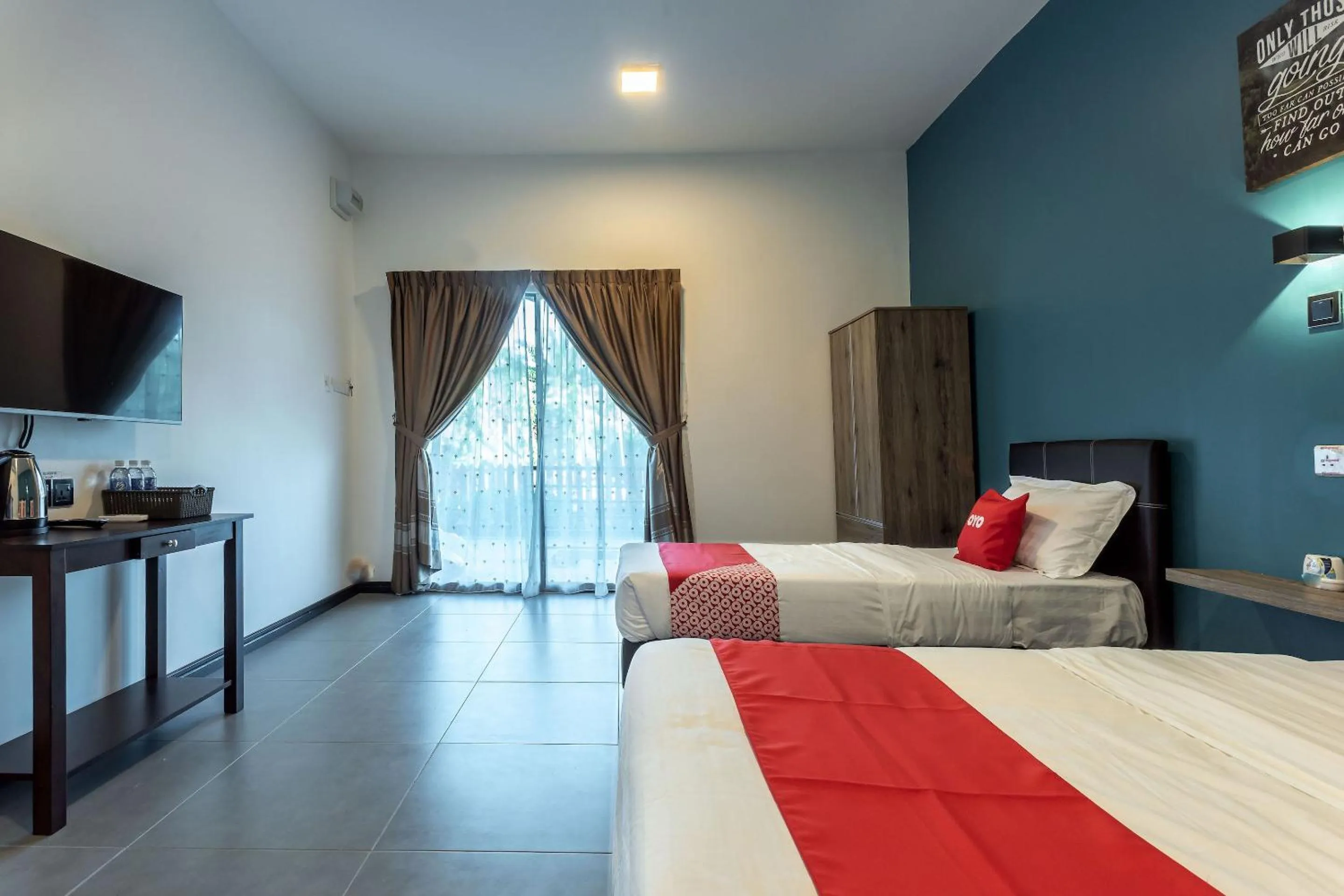 Bedroom in OYO 90149 Pua Family Semporna