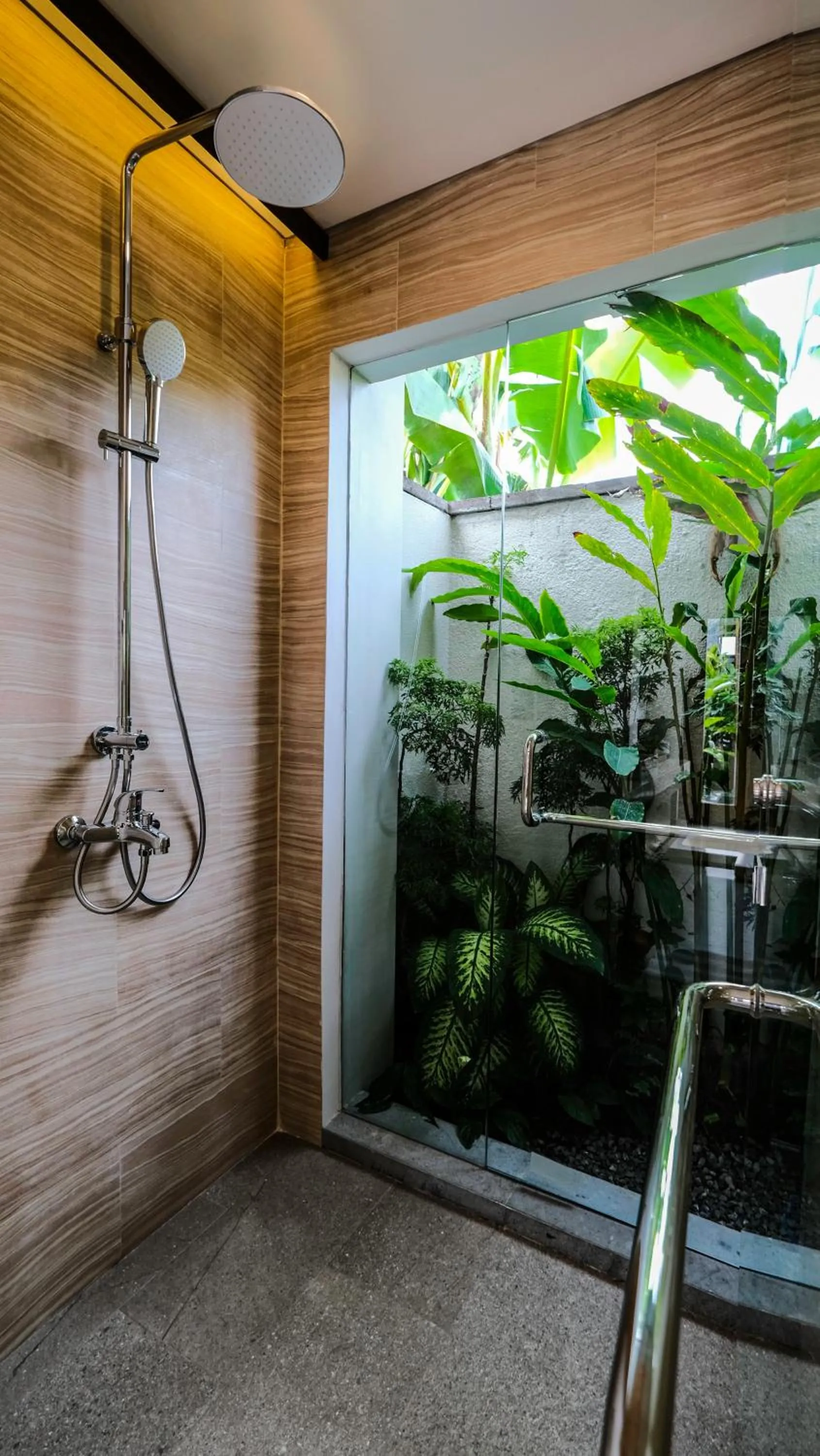 Shower in Sampatti Villas