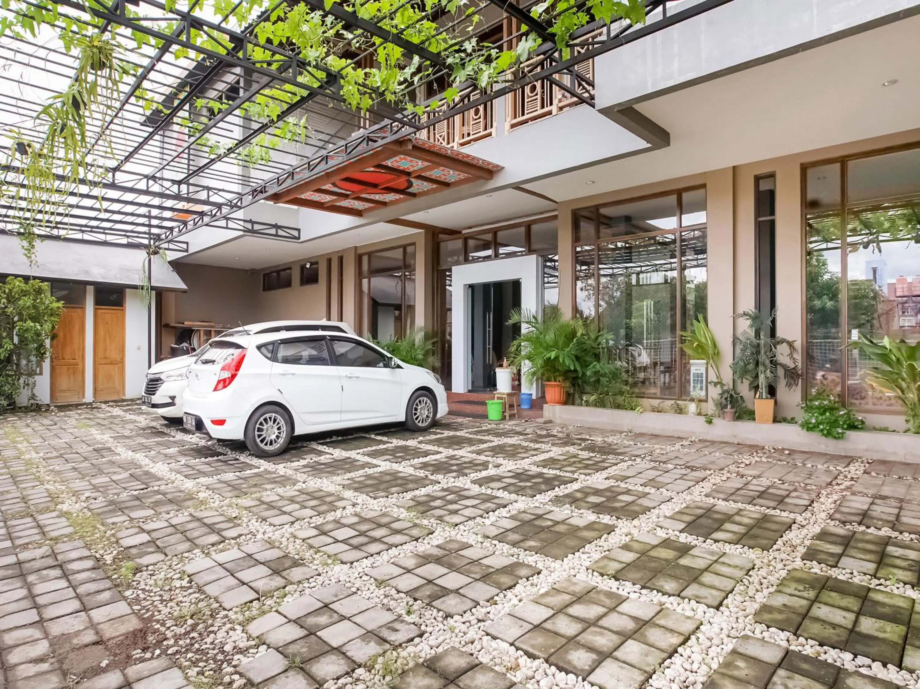 Property building in Urbanview Hotel Blok O International by RedDoorz