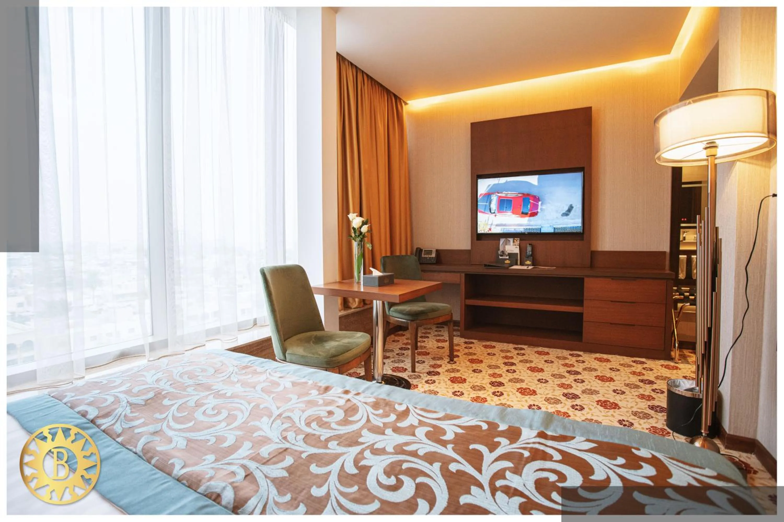 TV and multimedia, Bed in Bilitom Hotel