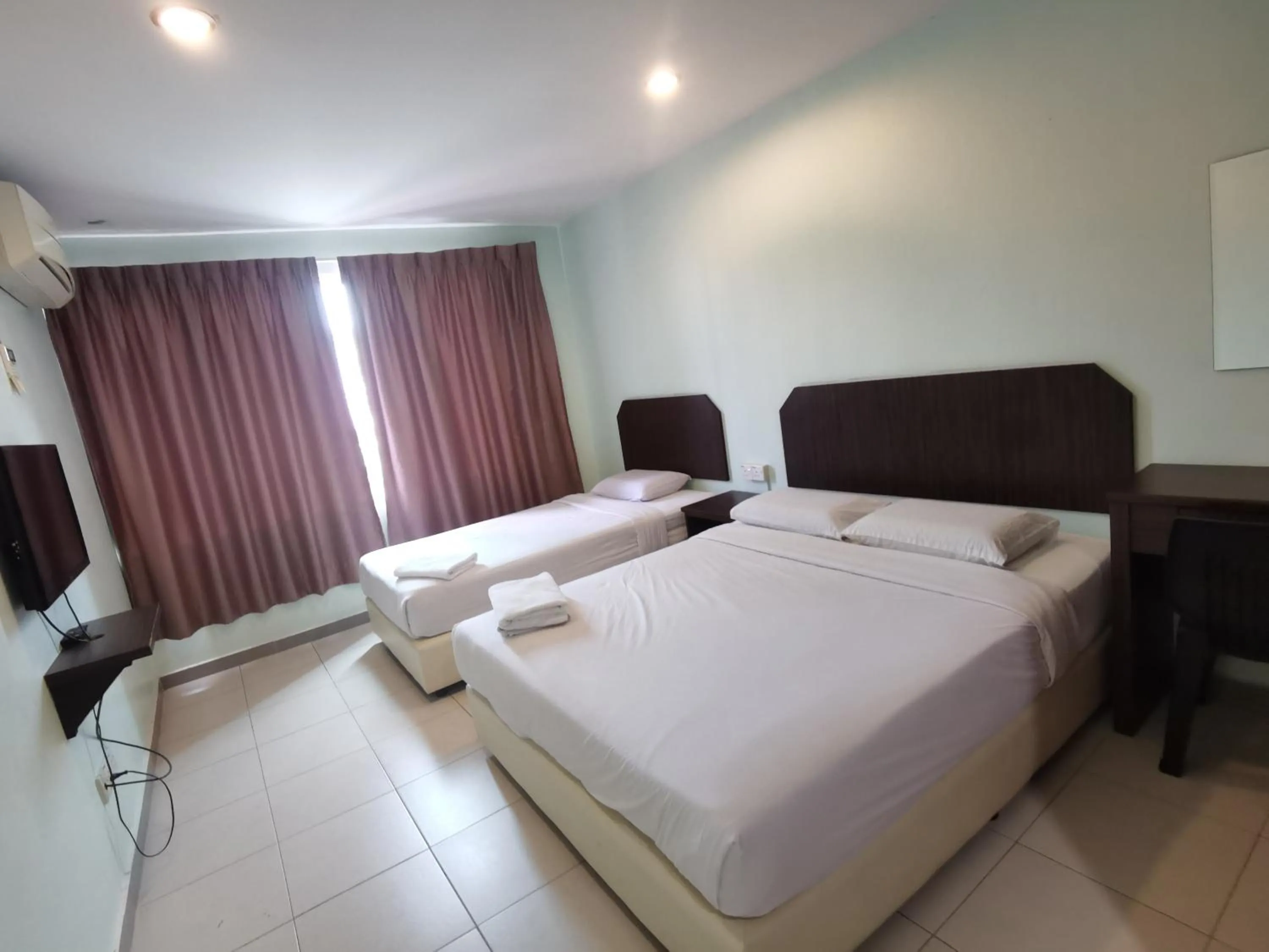 Bed in GS BERA HOTEL SDN BHD