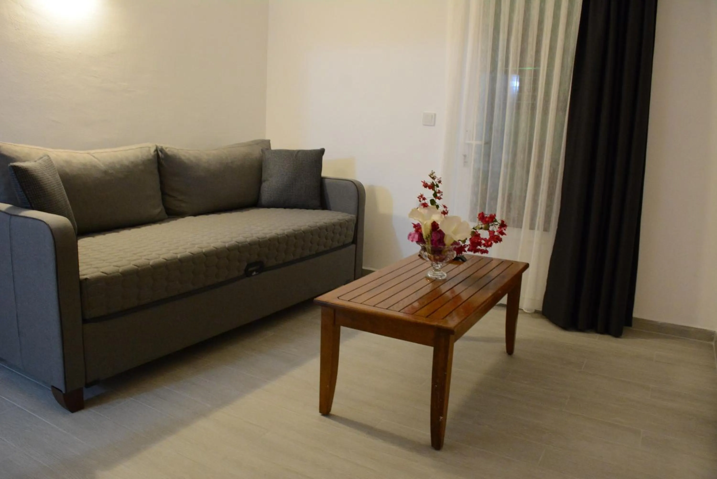 Bed in Manolya Hotel