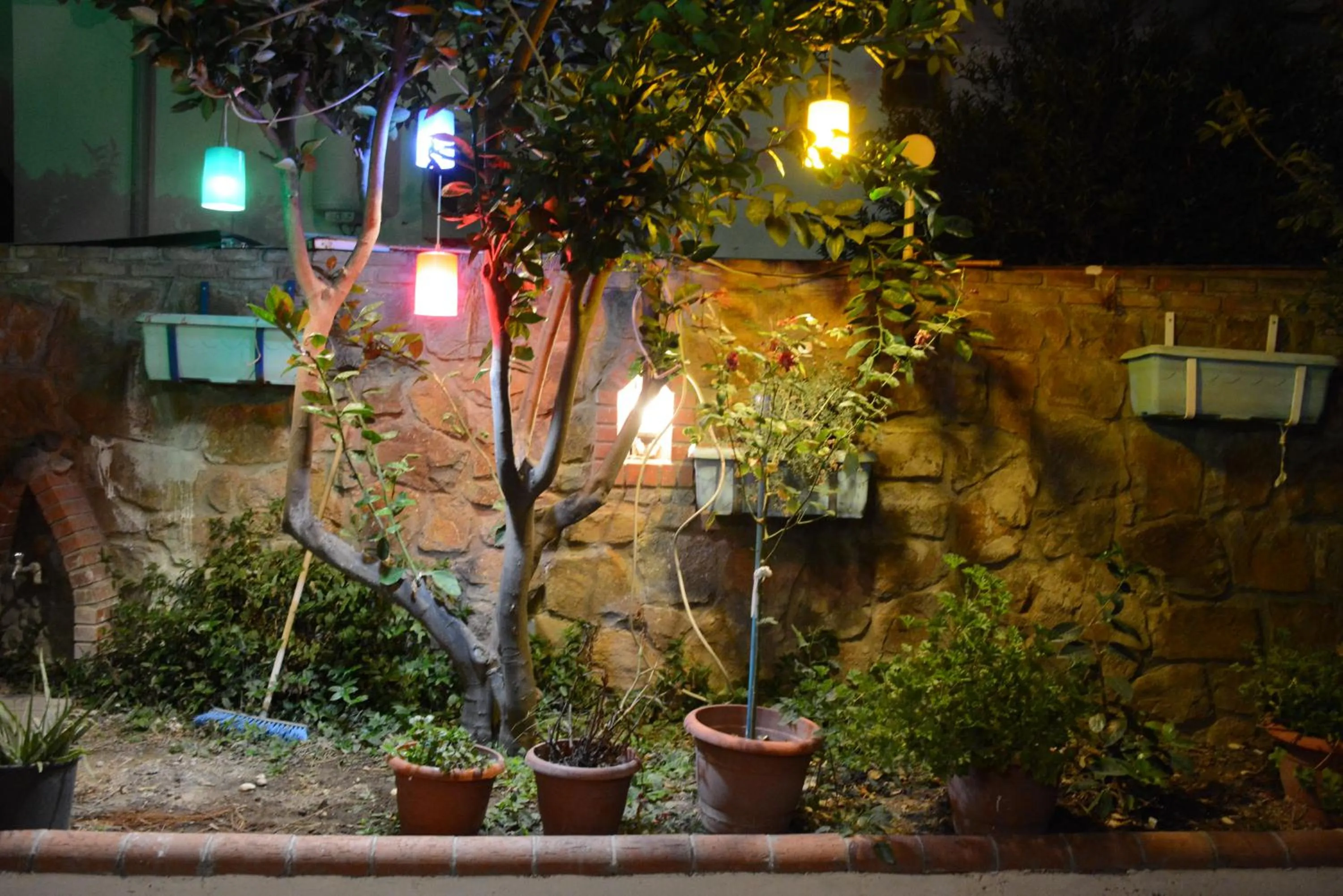 Bed in Manolya Hotel