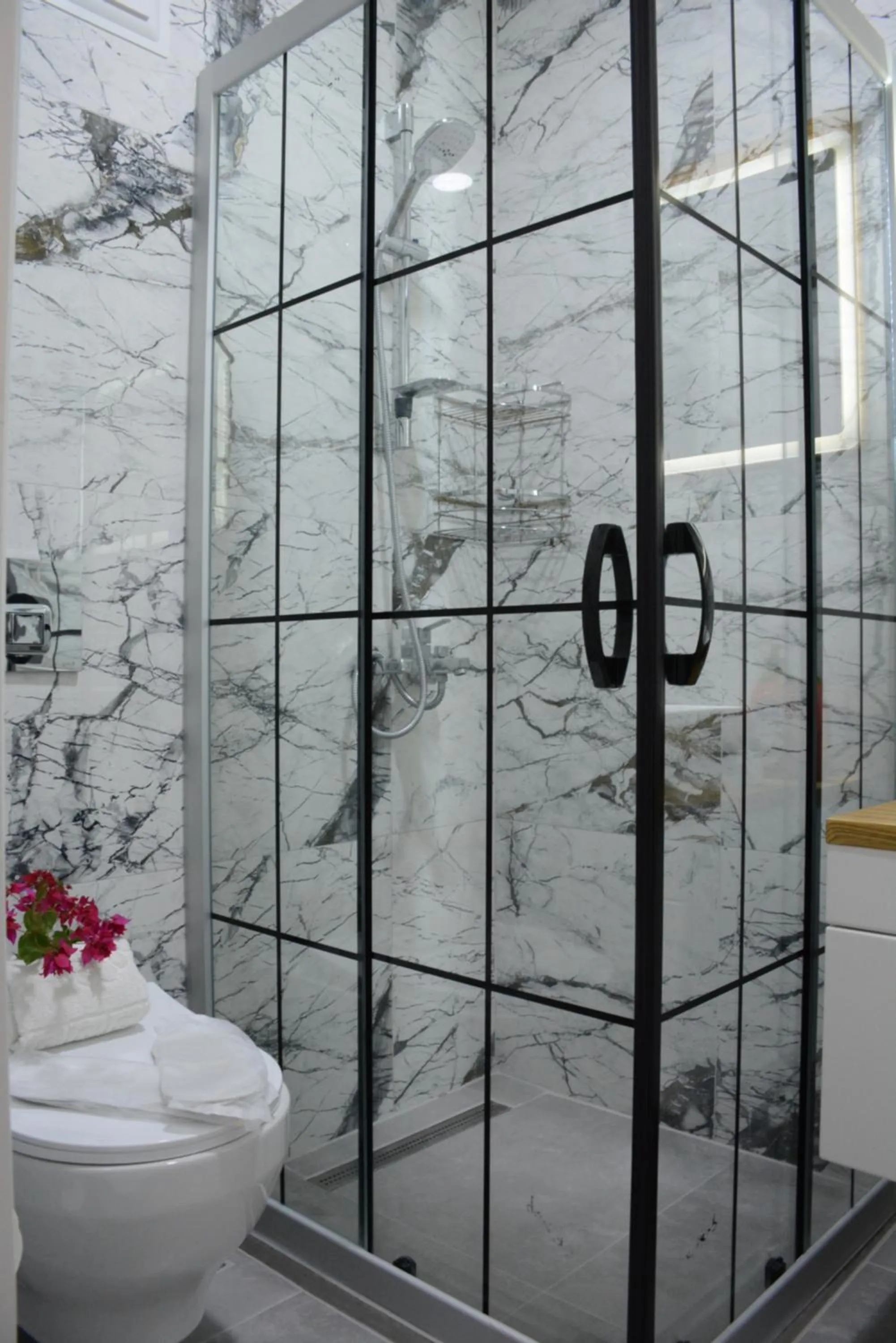 Bed in Manolya Hotel