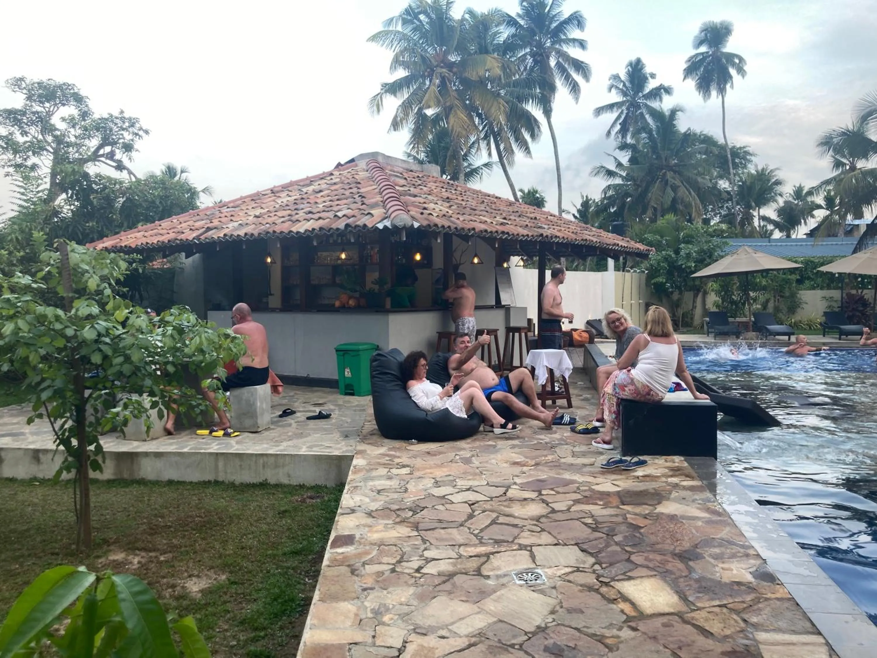 Swimming pool in Handagedara Resort & Spa