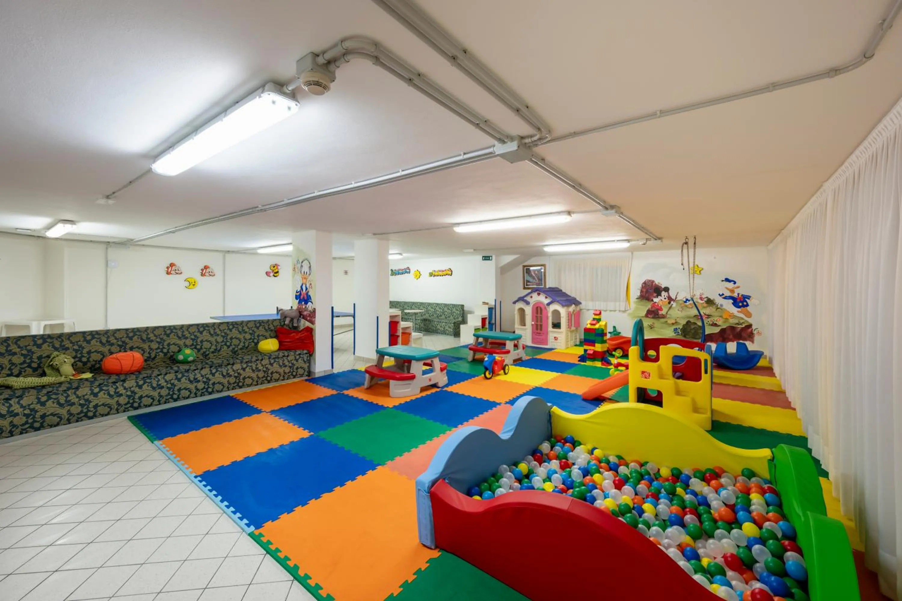 Children play ground in Hotel Luna