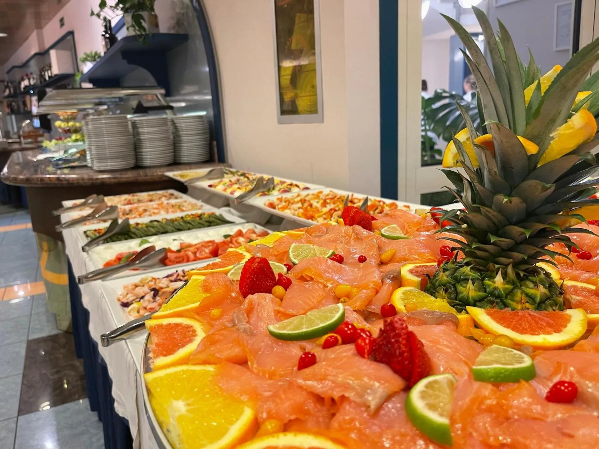 Food and drinks in Hotel Luna