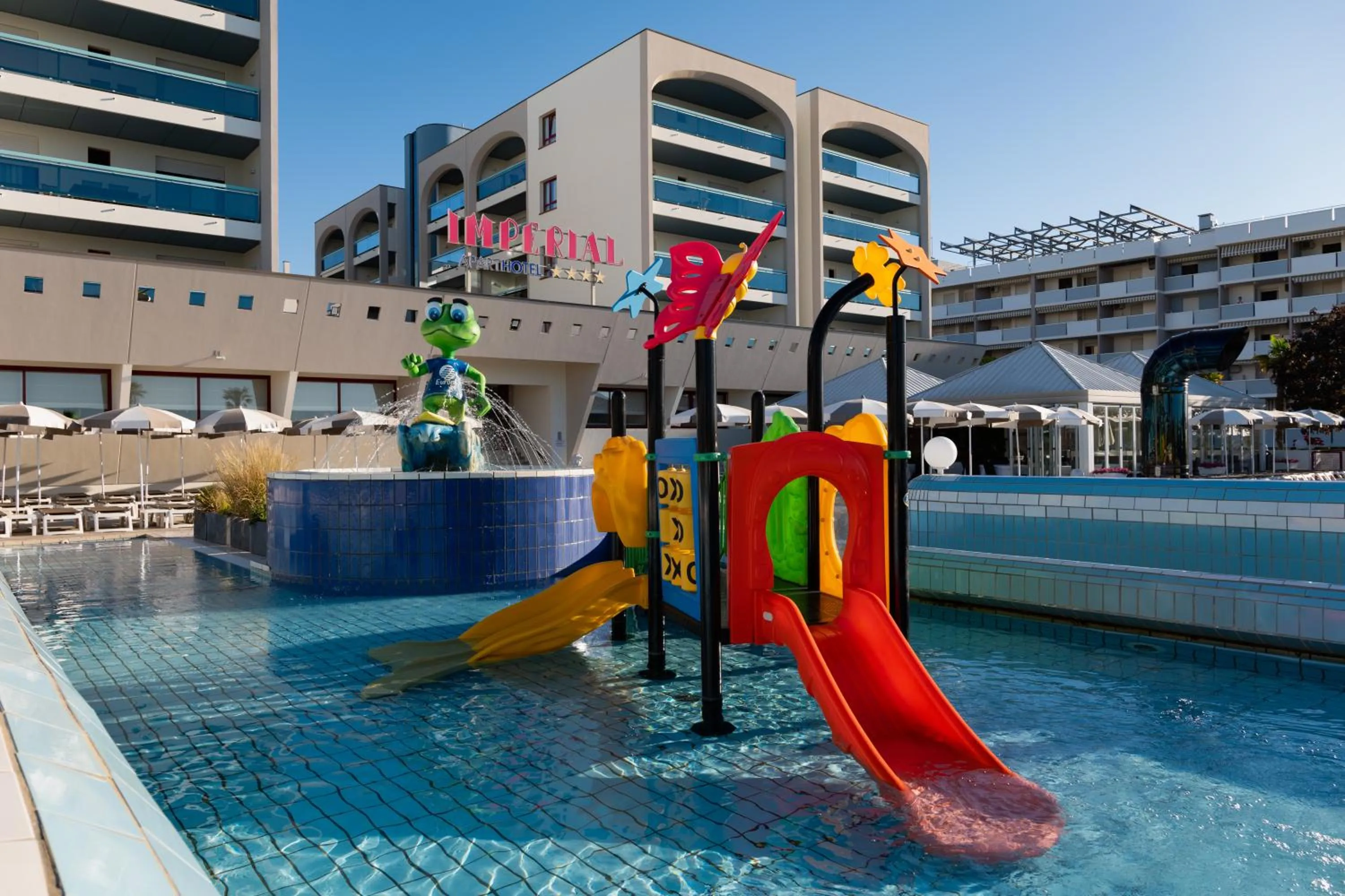 Aqua park in Aparthotel Imperial