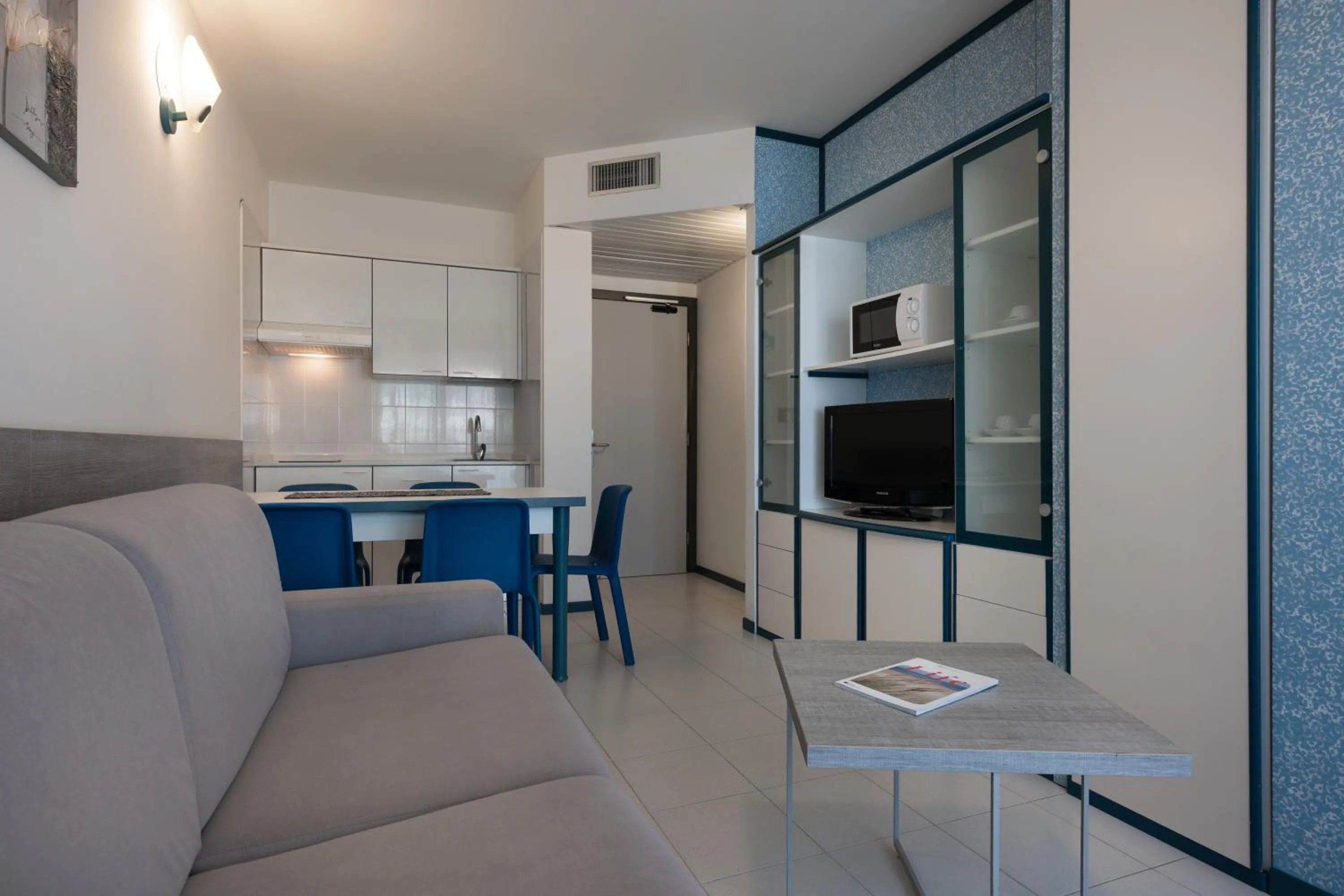 Kitchen or kitchenette in Aparthotel Imperial