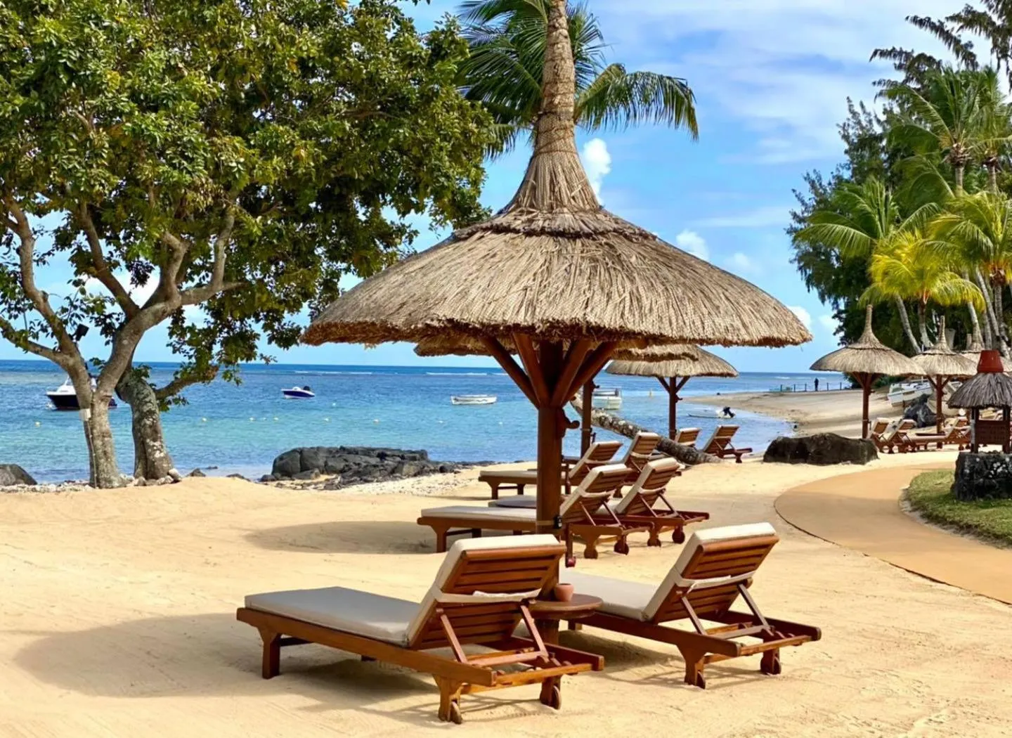 Beach in The Oberoi Beach Resort, Mauritius
