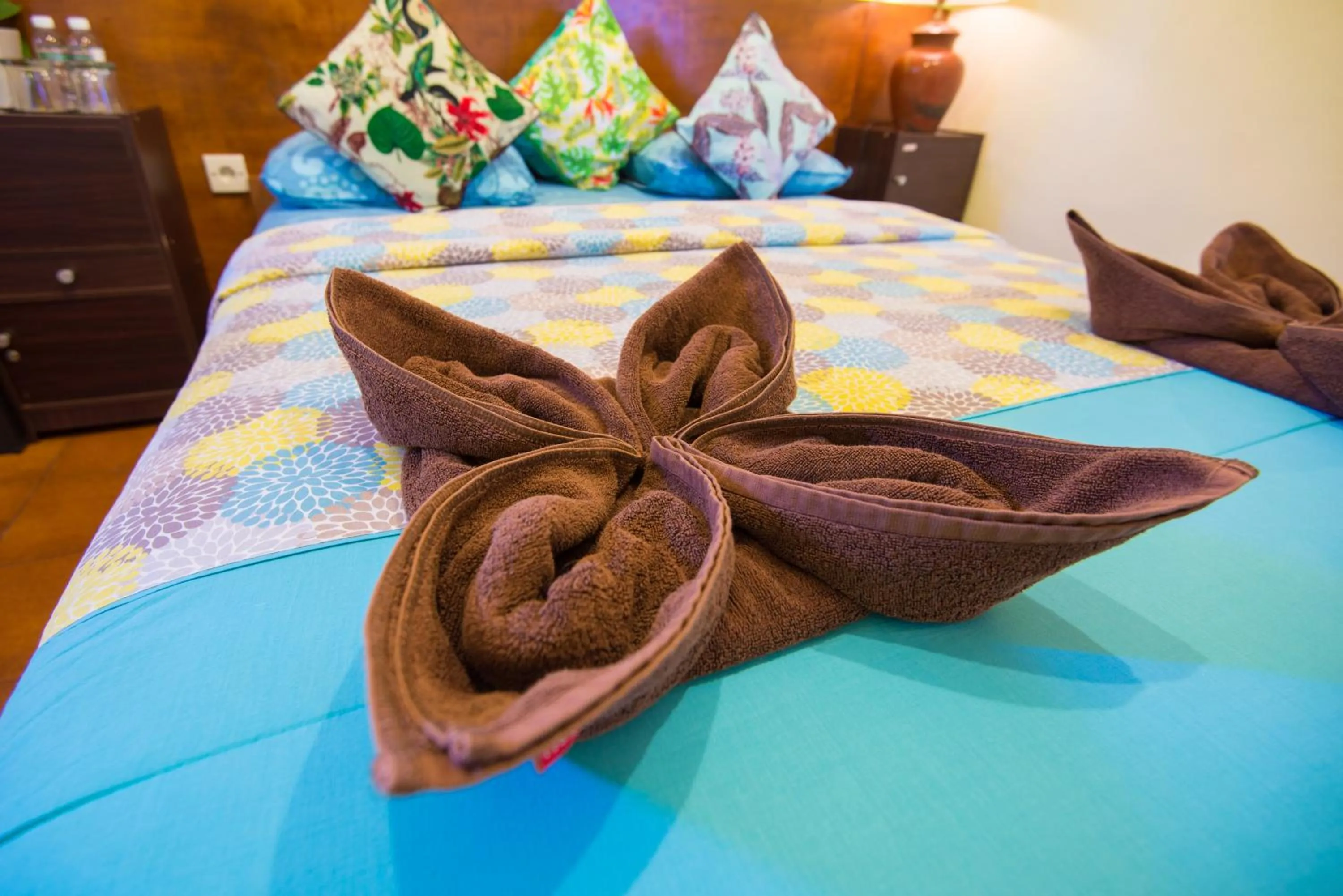 Photo of the whole room, Bed in Radha Homestay