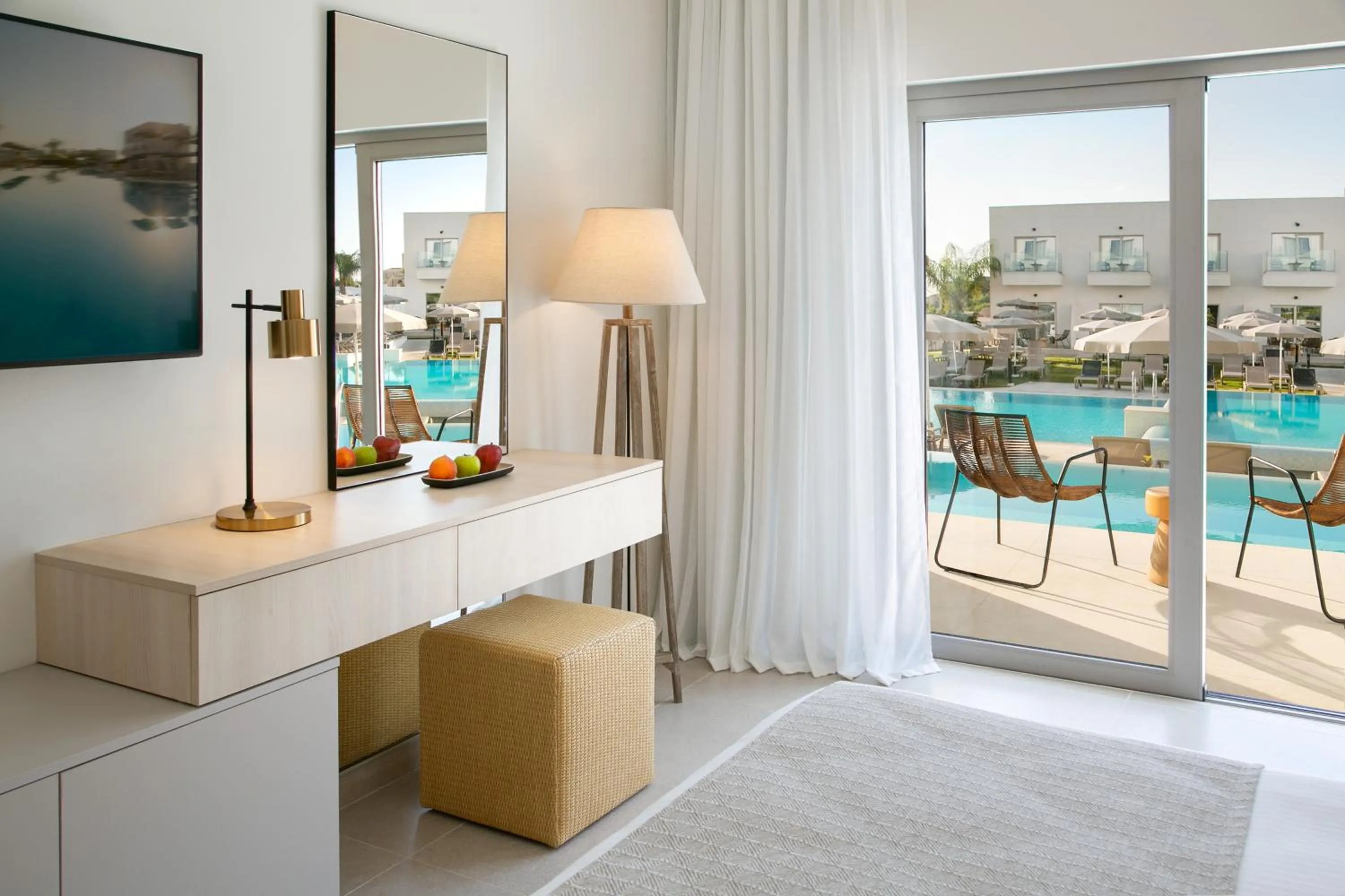 Bedroom in Atlantica Aqua Blue