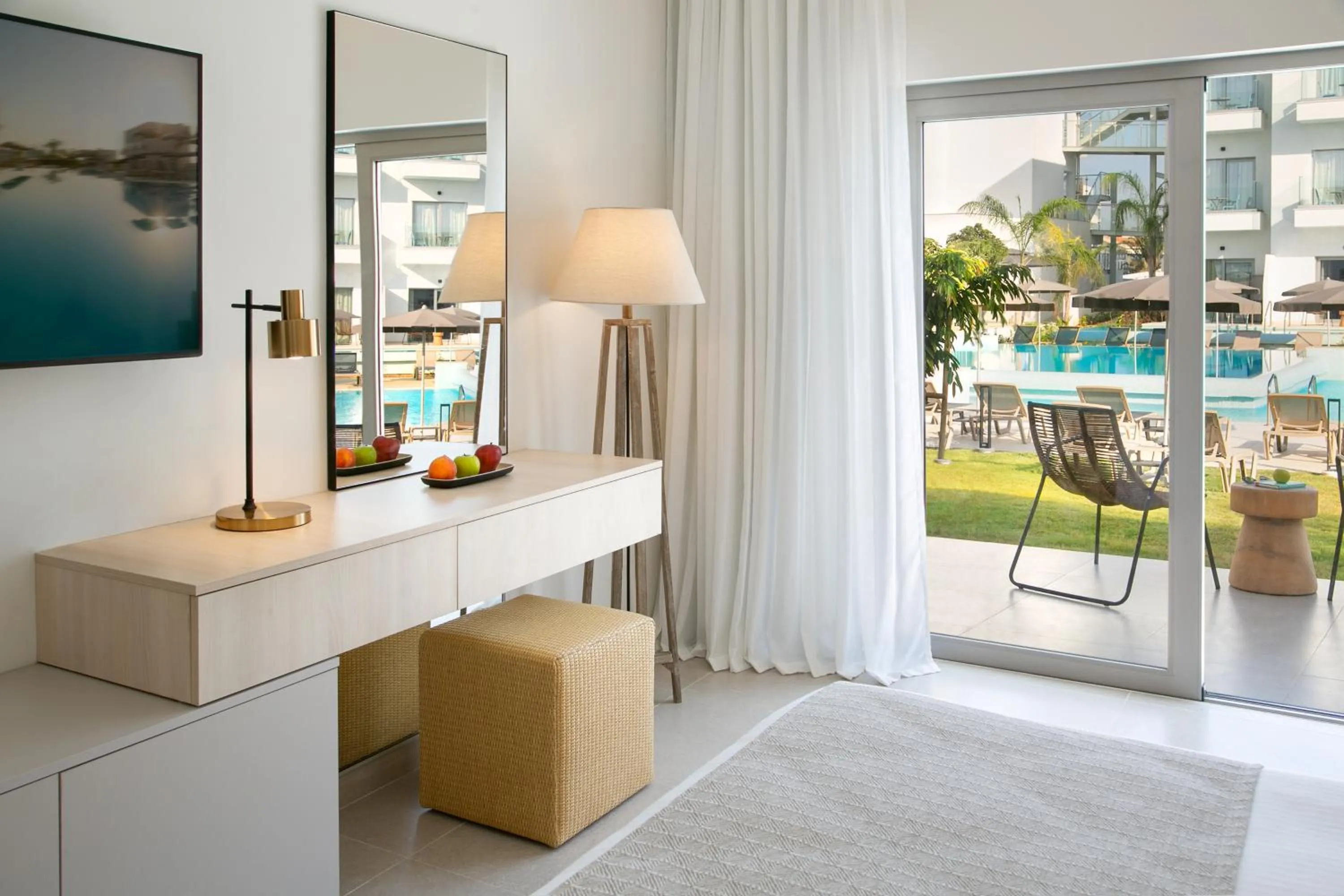 Bedroom in Atlantica Aqua Blue