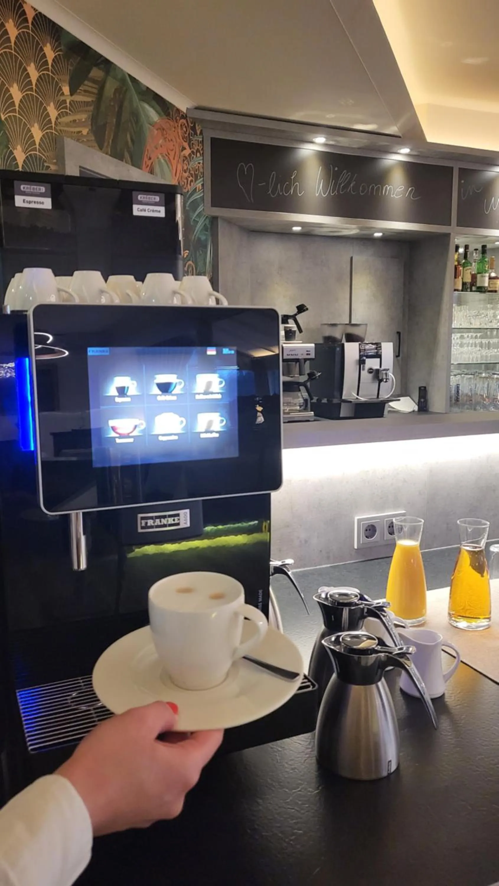 Coffee/tea facilities in Hotel Marschall Duroc