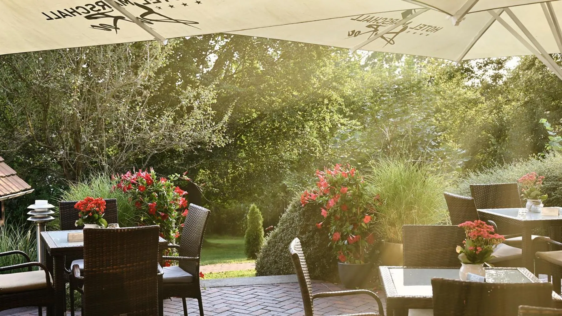 Garden in Hotel Marschall Duroc