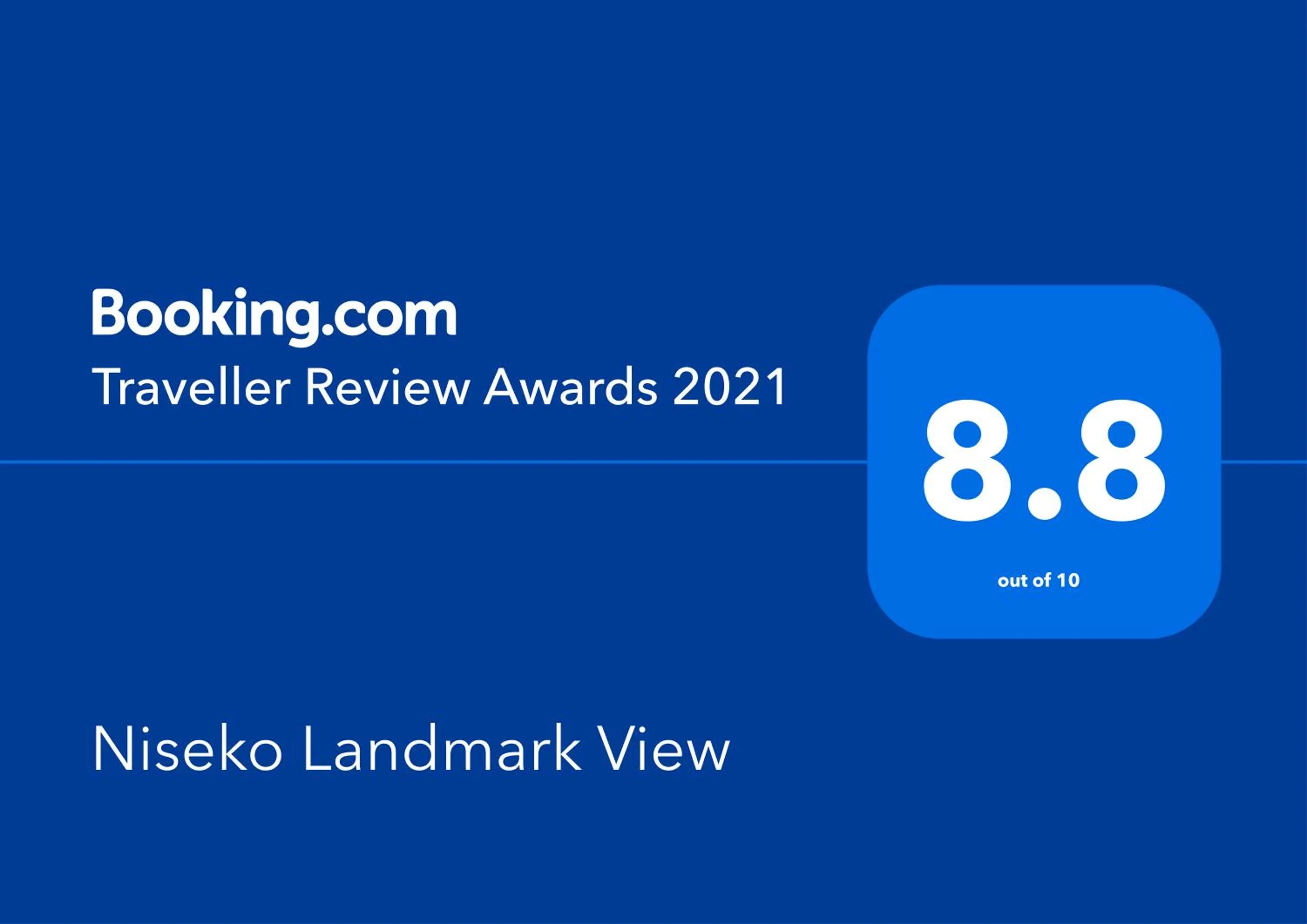 Certificate/Award in Niseko Landmark View