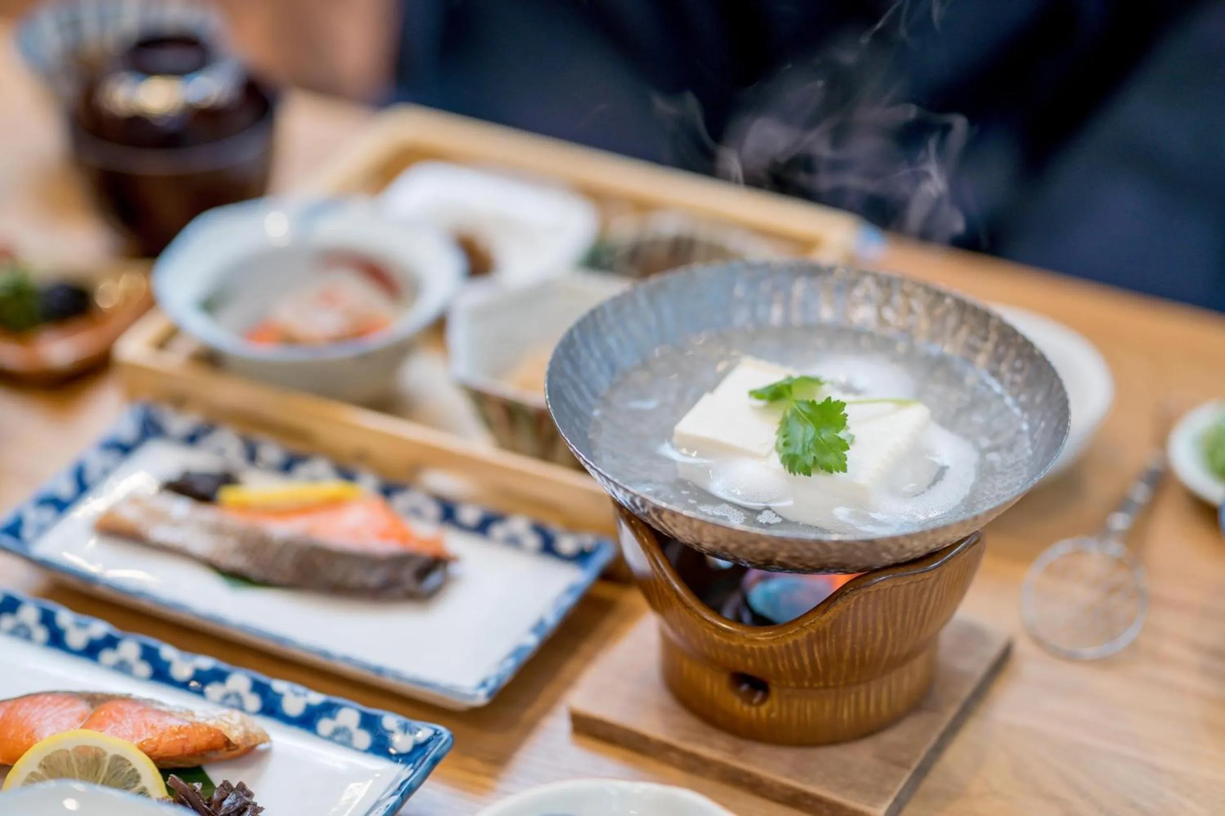 Dinner in Ryokan Ryokufuso