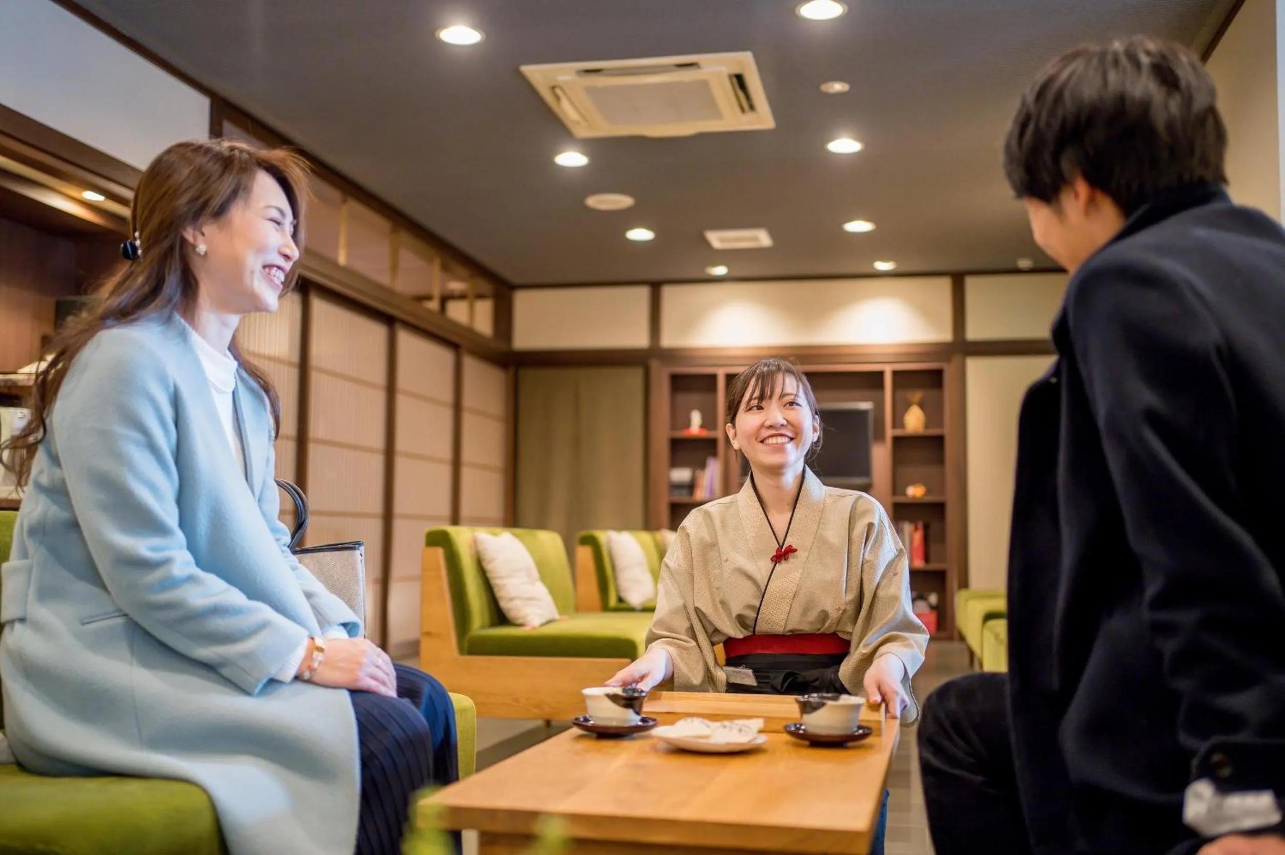 Staff in Ryokan Ryokufuso