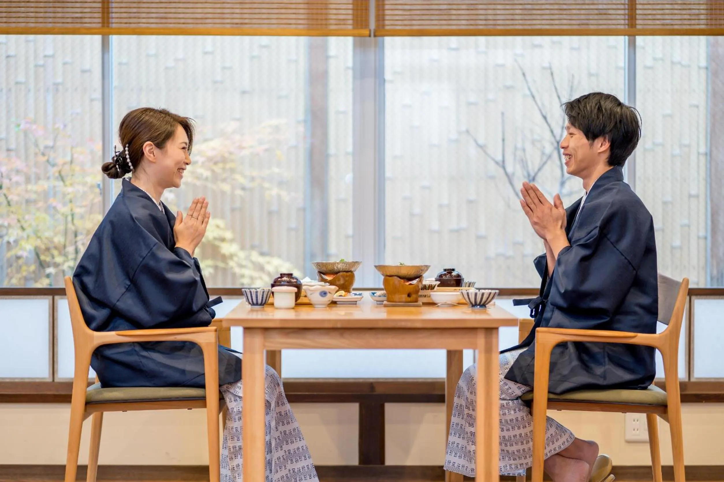 People in Ryokan Ryokufuso