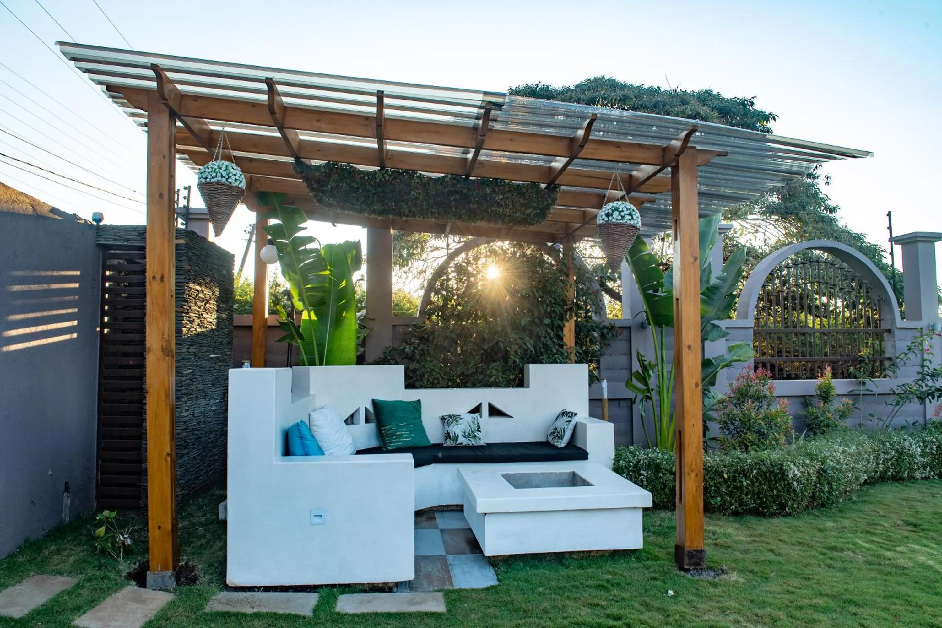 Garden in Kinga Homes Boutique Hotel