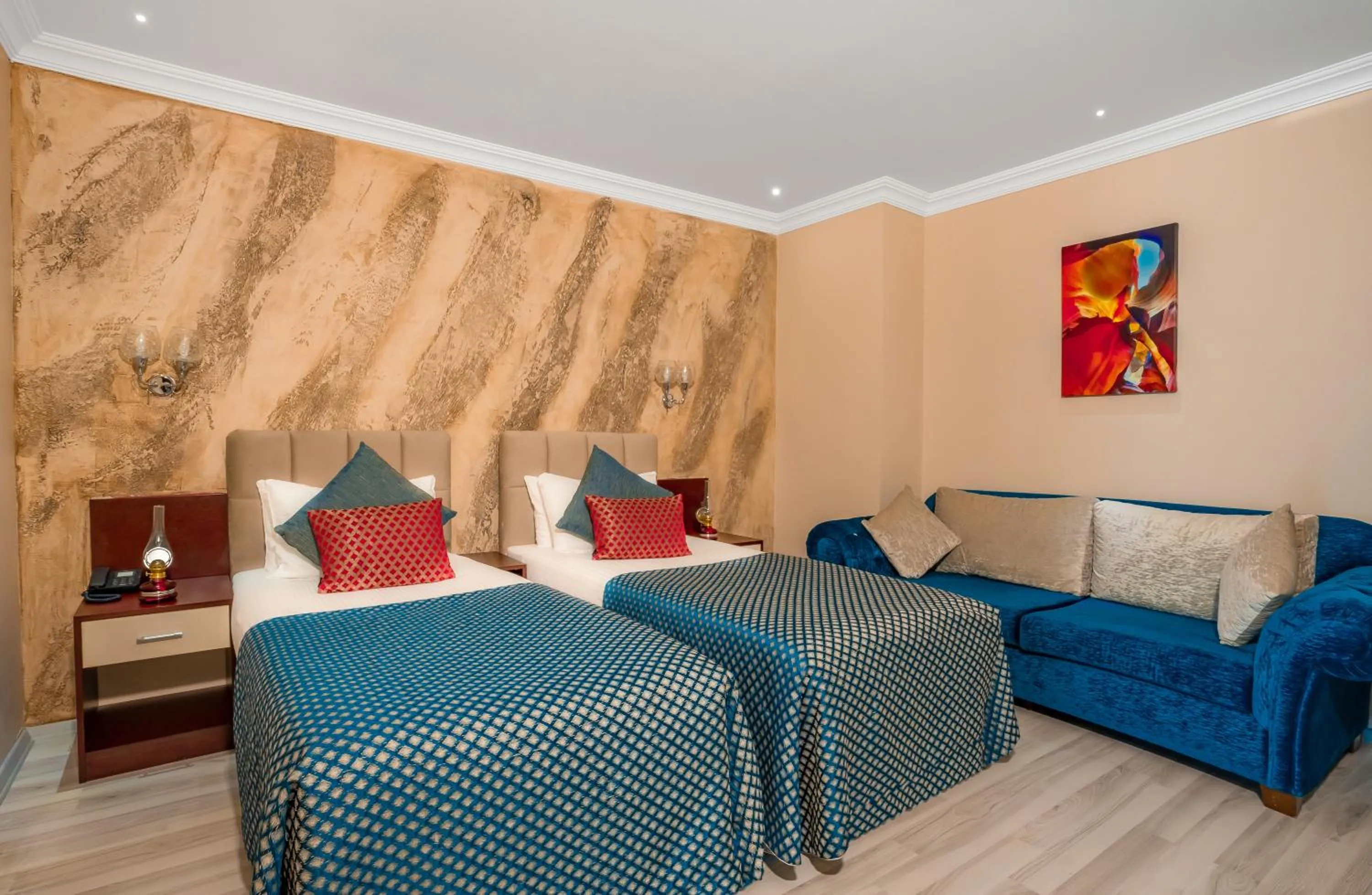 Bed in GRAND ANİ HOTEL