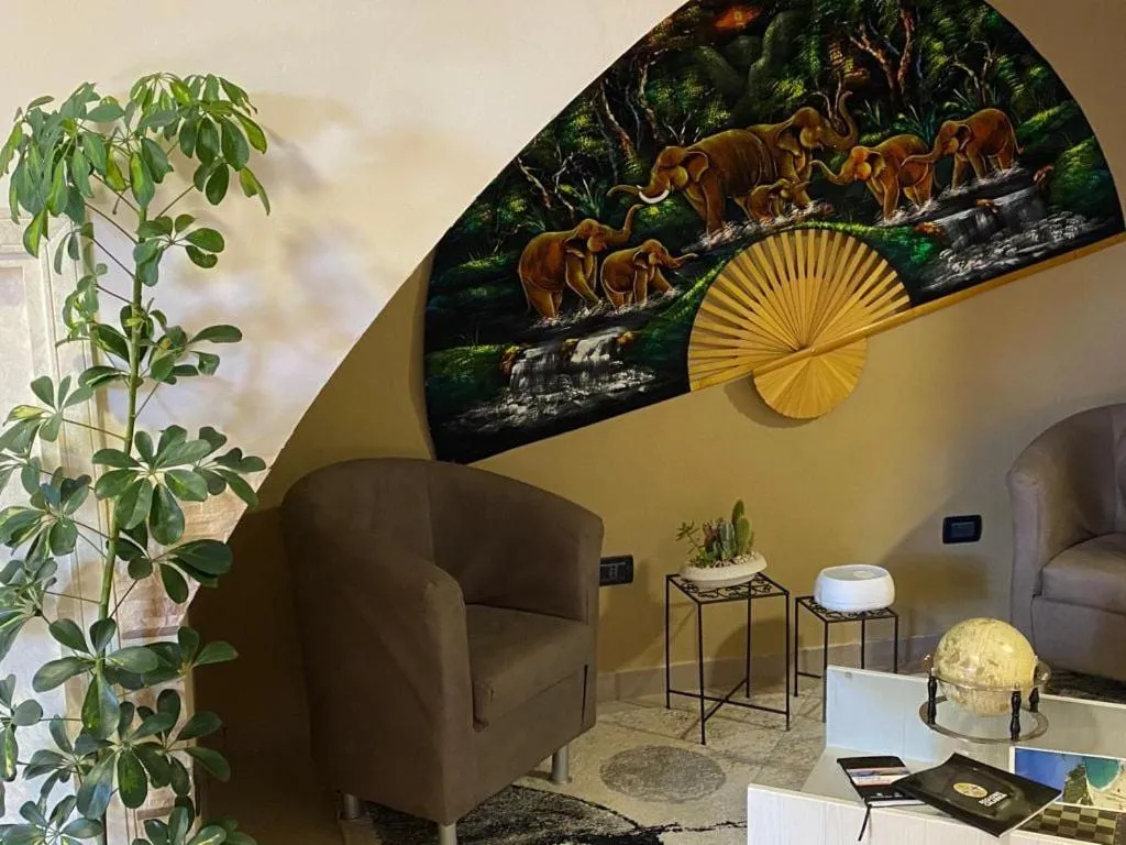 Living room in Hotel Costa Jonica