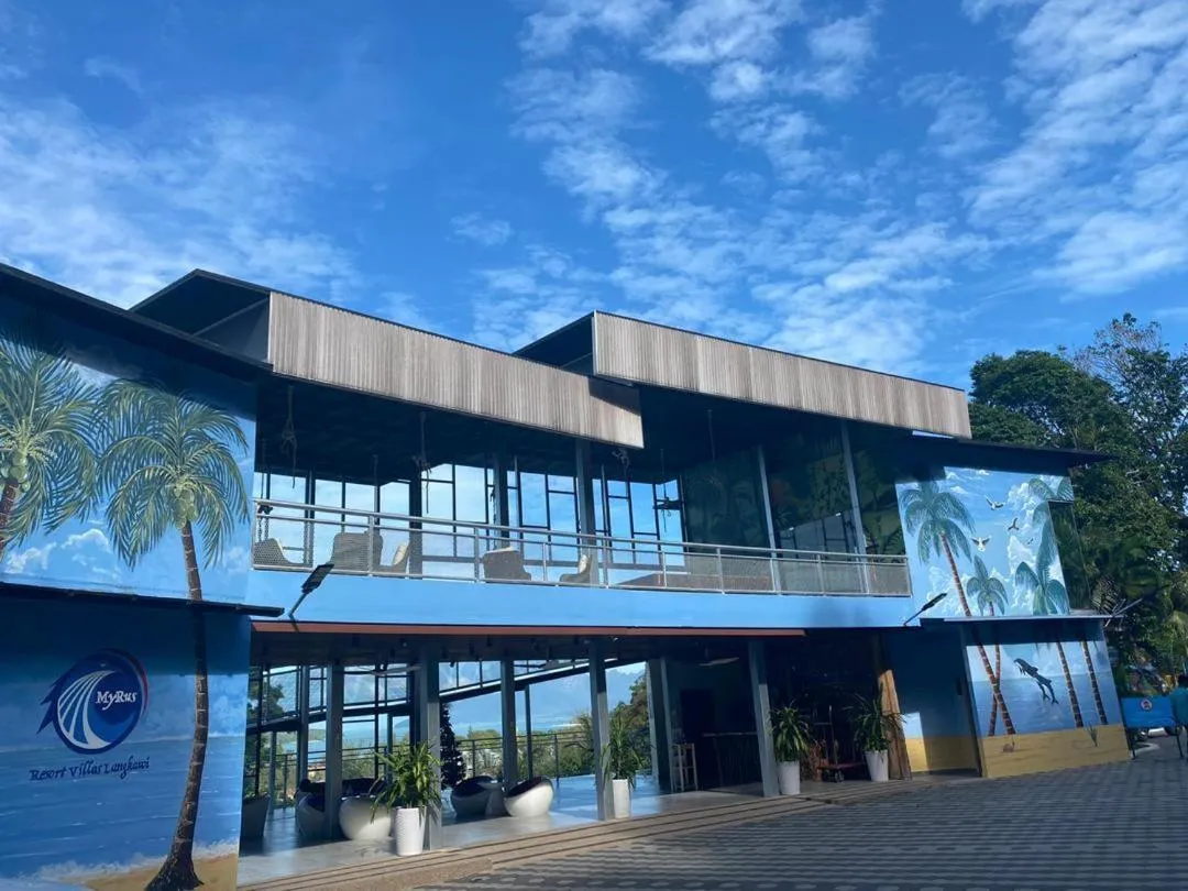 Communal lounge/ TV room in MyRus Resort Langkawi