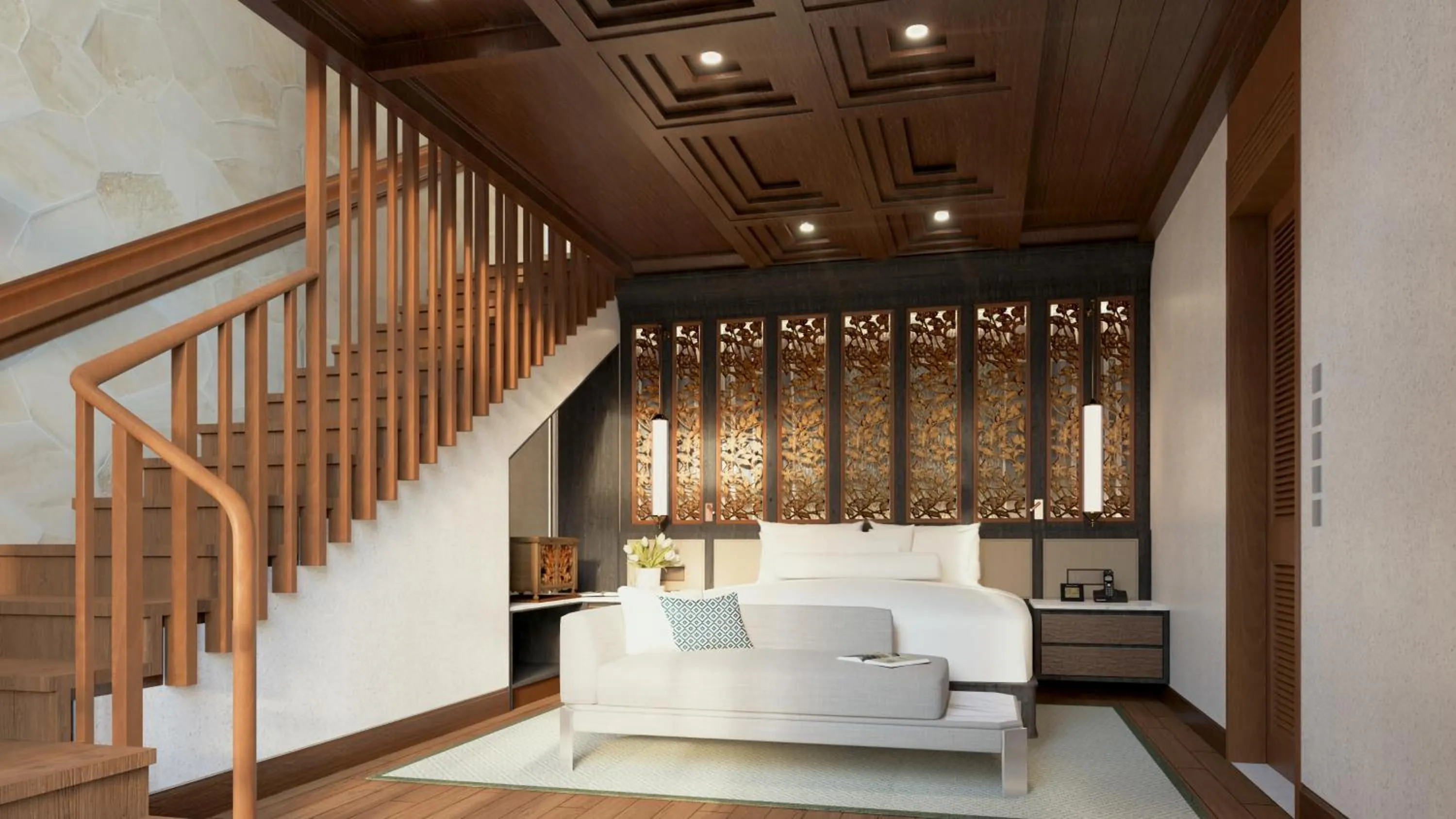 Bedroom, Bed in Four Seasons Resort Bali at Sayan