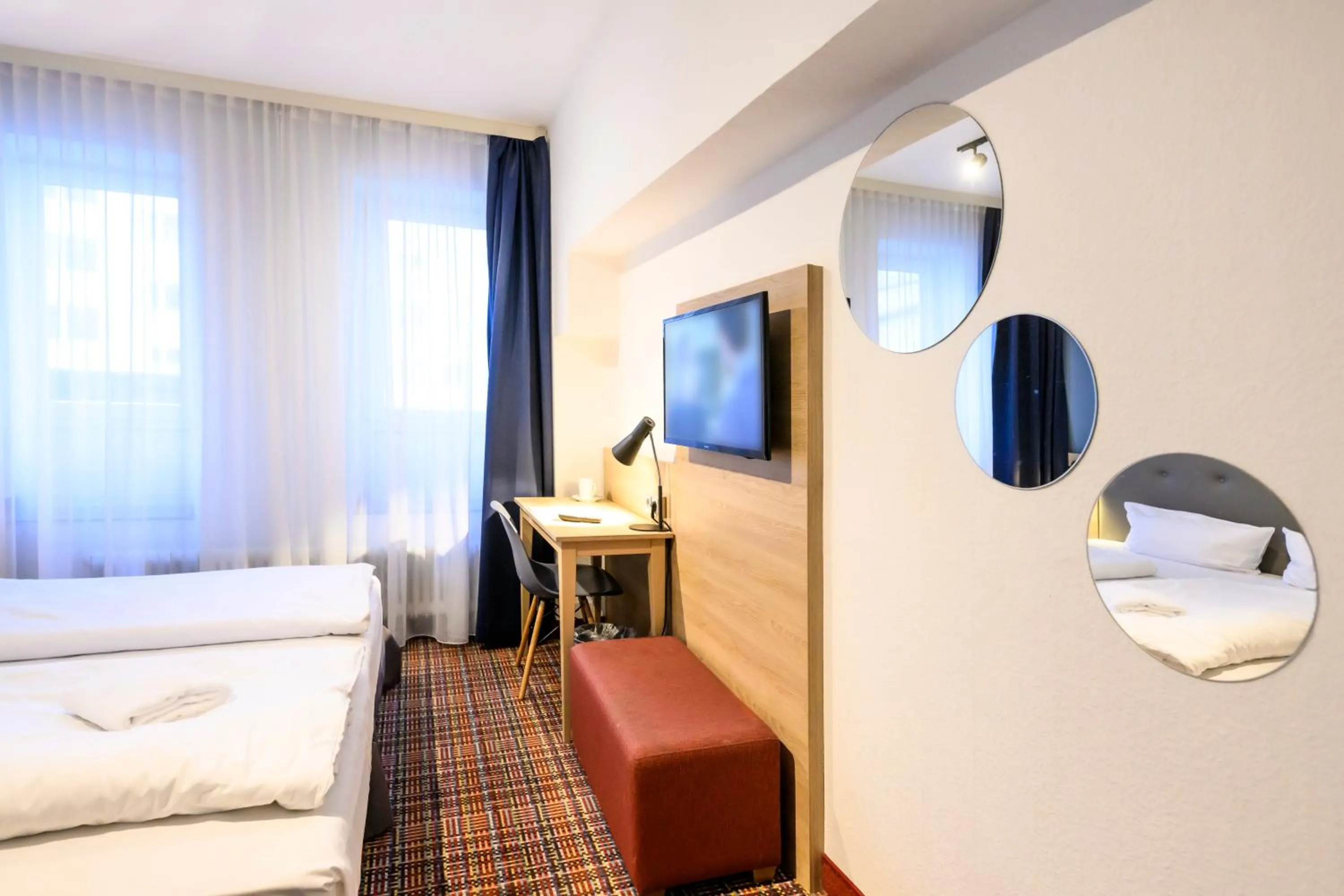 Bed in Hotel Ambassador Essen