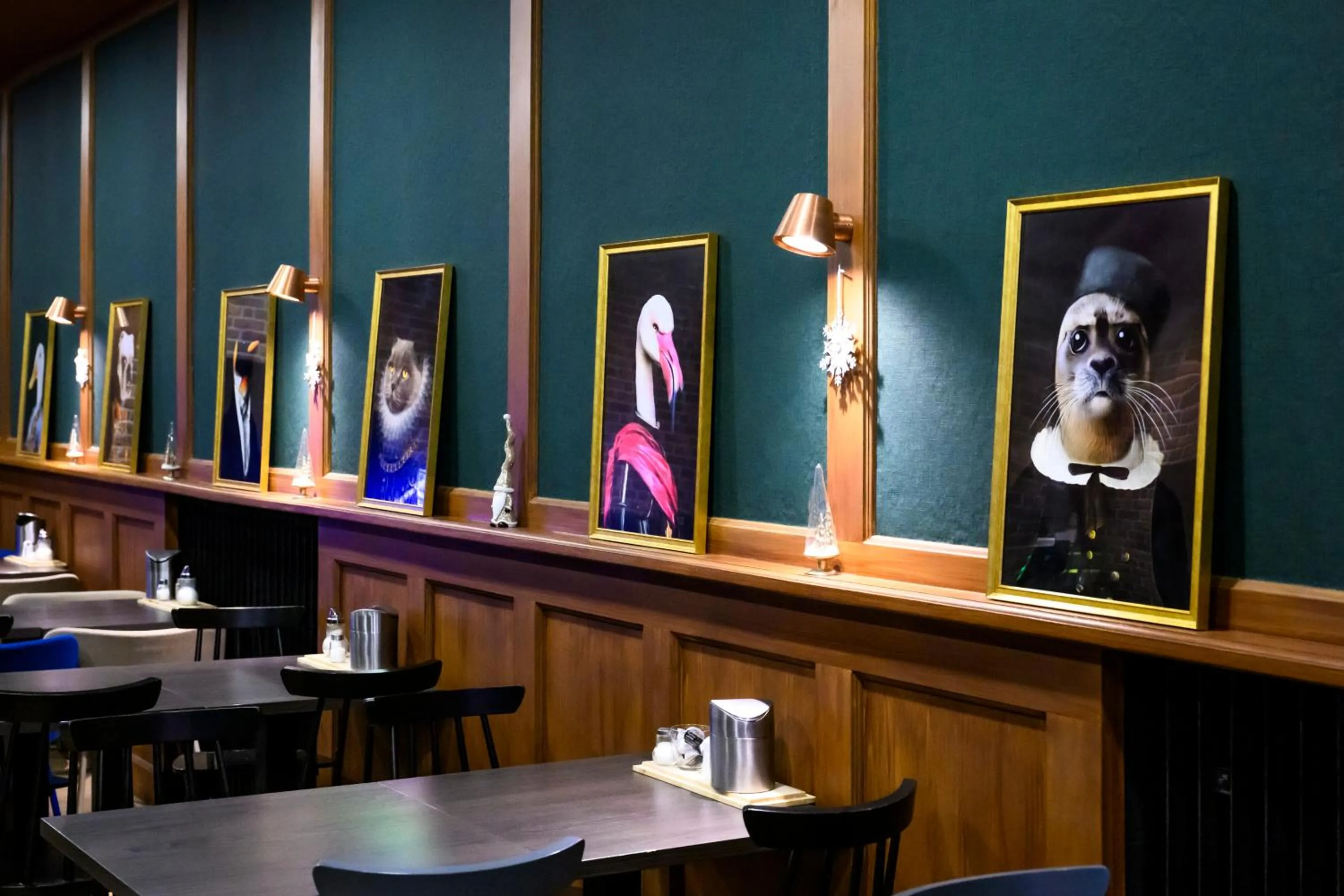 Decorative detail in Hotel Ambassador Essen